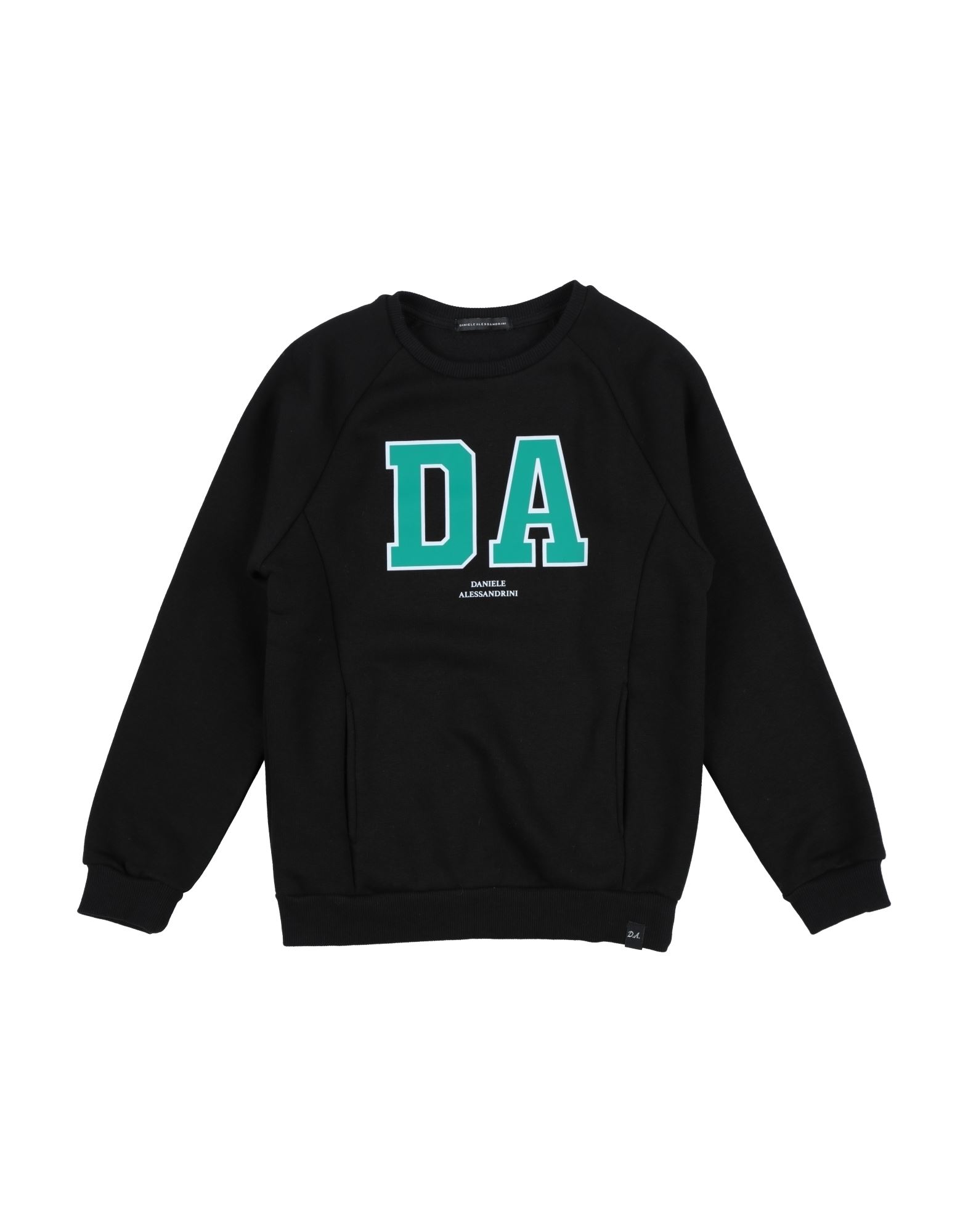 DANIELE ALESSANDRINI Sweatshirt Kinder Schwarz von DANIELE ALESSANDRINI