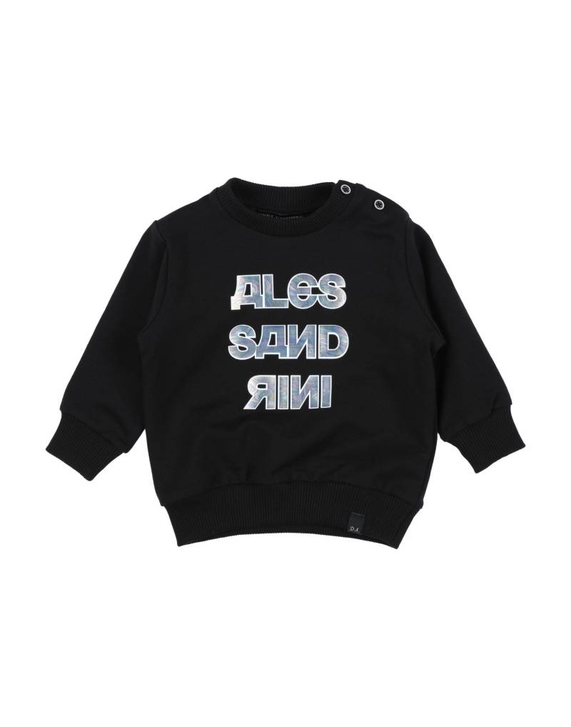 DANIELE ALESSANDRINI Sweatshirt Kinder Schwarz von DANIELE ALESSANDRINI