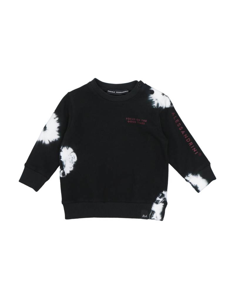 DANIELE ALESSANDRINI Sweatshirt Kinder Schwarz von DANIELE ALESSANDRINI