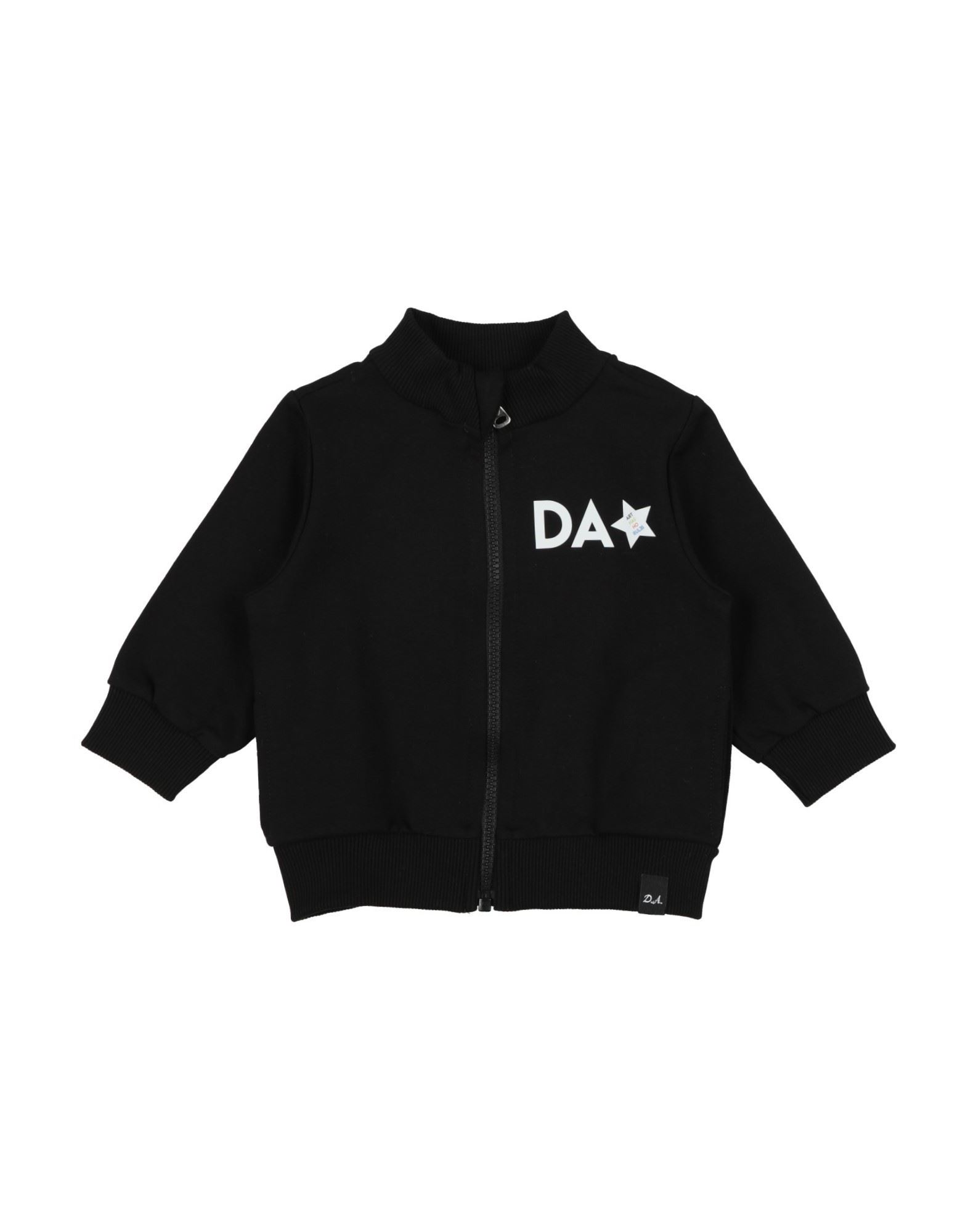 DANIELE ALESSANDRINI Sweatshirt Kinder Schwarz von DANIELE ALESSANDRINI