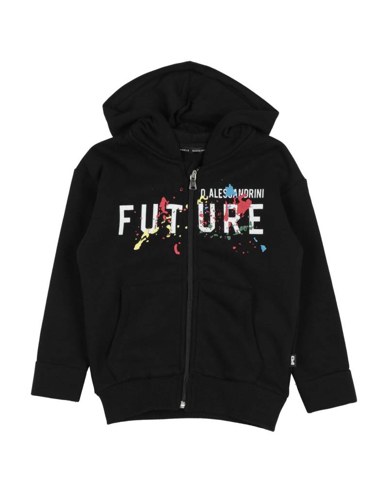 DANIELE ALESSANDRINI Sweatshirt Kinder Schwarz von DANIELE ALESSANDRINI