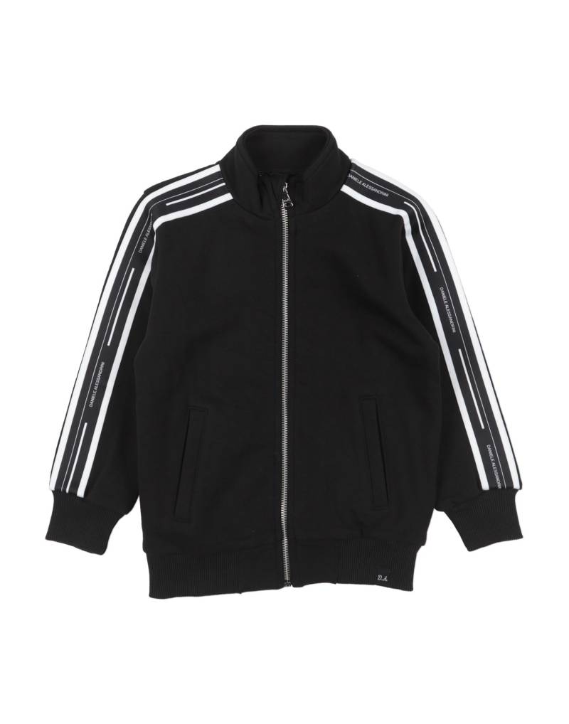 DANIELE ALESSANDRINI Sweatshirt Kinder Schwarz von DANIELE ALESSANDRINI