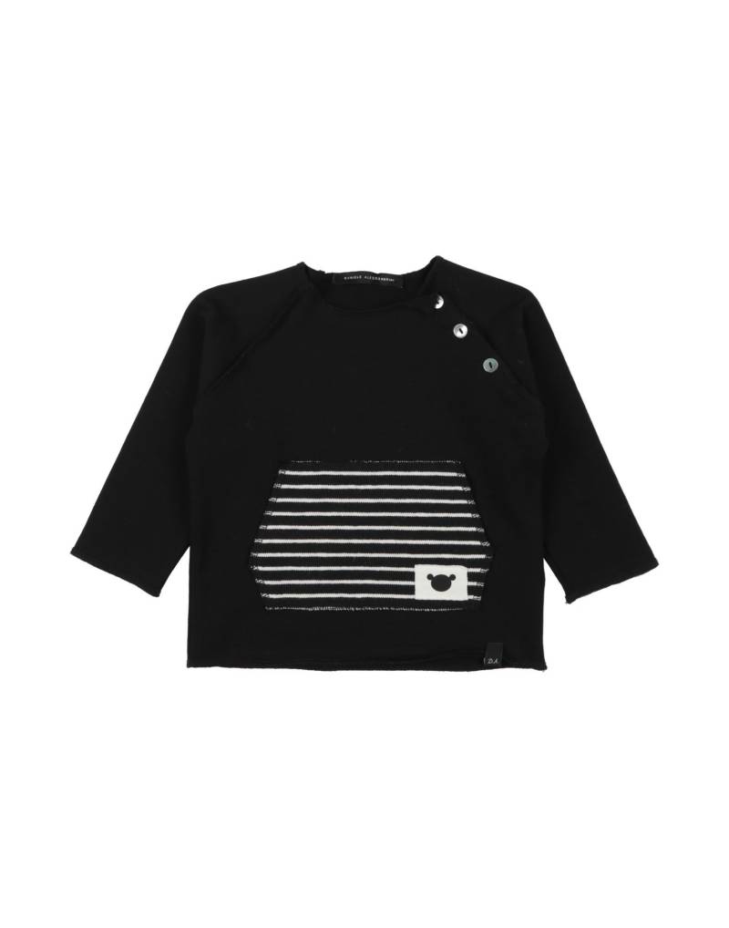 DANIELE ALESSANDRINI Sweatshirt Kinder Schwarz von DANIELE ALESSANDRINI
