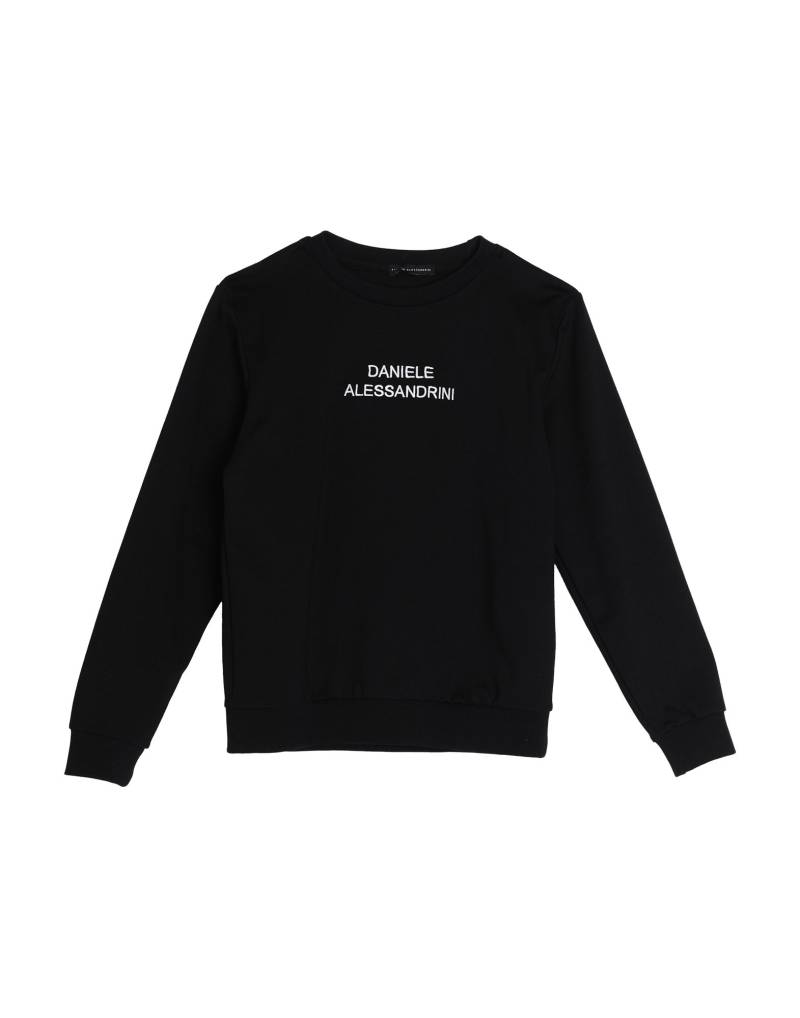 DANIELE ALESSANDRINI Sweatshirt Kinder Schwarz von DANIELE ALESSANDRINI