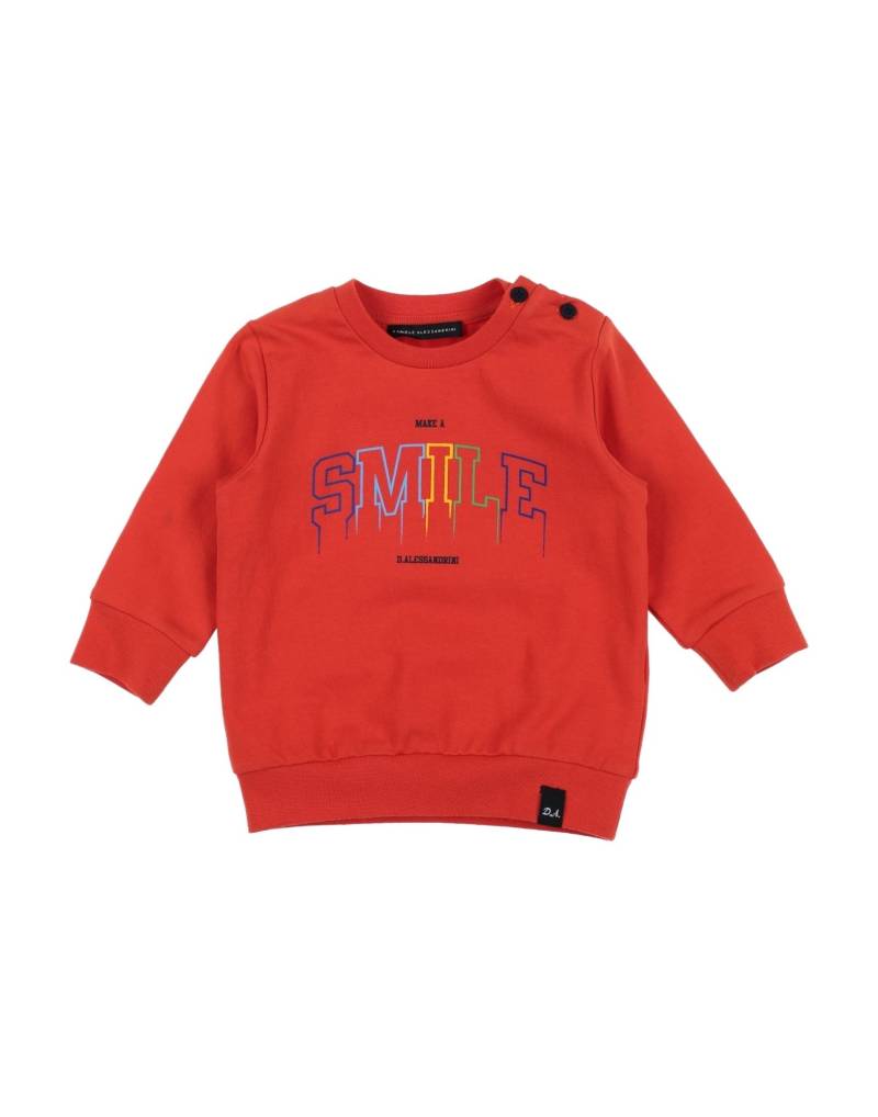 DANIELE ALESSANDRINI Sweatshirt Kinder Tomatenrot von DANIELE ALESSANDRINI