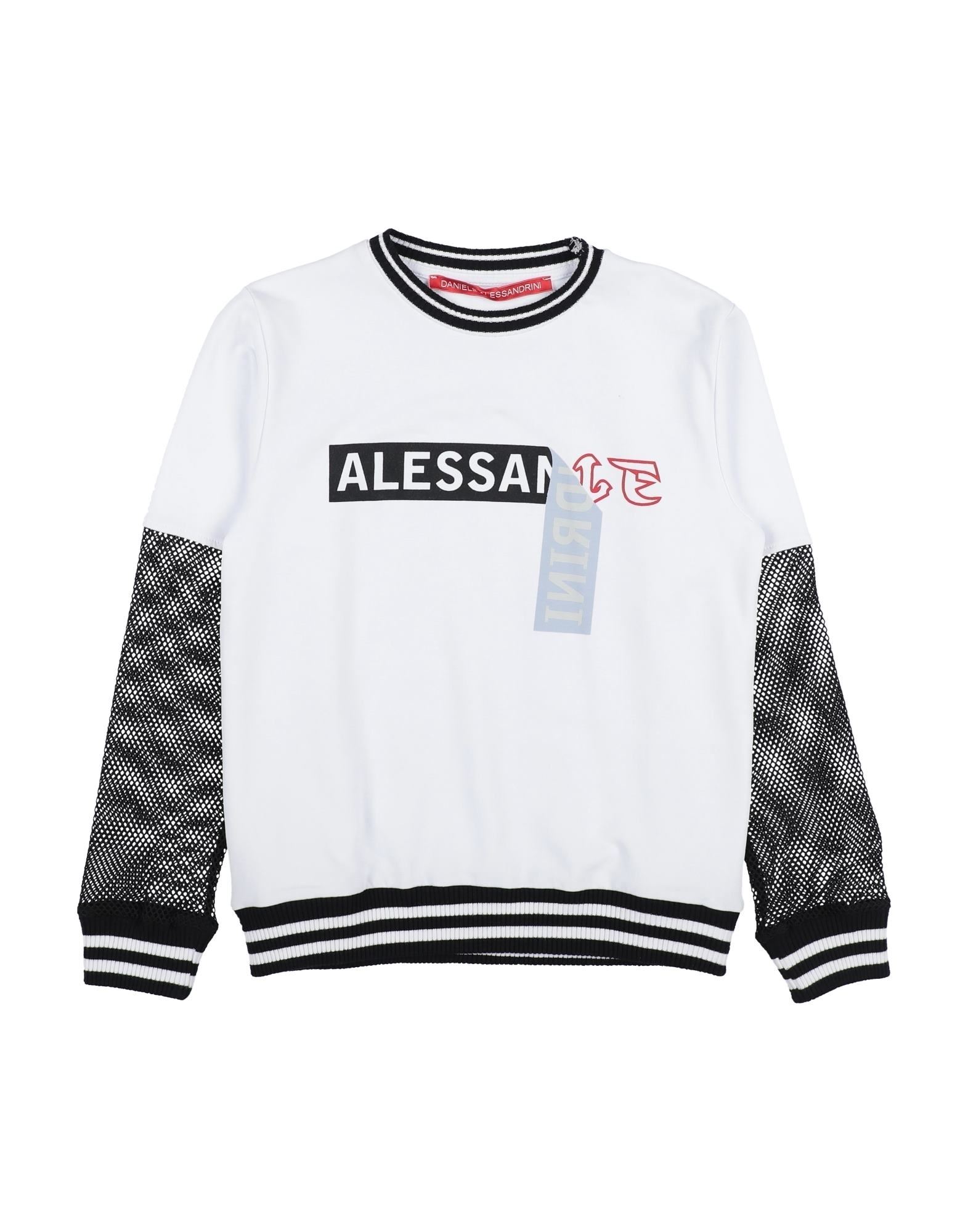 DANIELE ALESSANDRINI Sweatshirt Kinder Weiß von DANIELE ALESSANDRINI