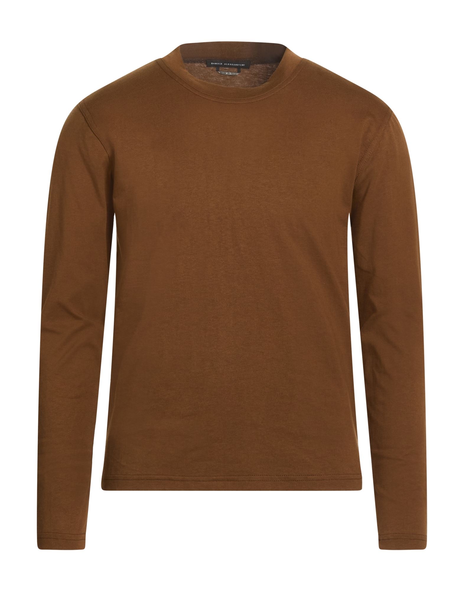 DANIELE ALESSANDRINI T-shirts Herren Braun von DANIELE ALESSANDRINI