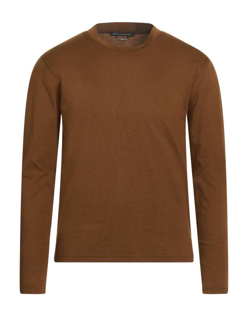 DANIELE ALESSANDRINI T-shirts Herren Braun von DANIELE ALESSANDRINI