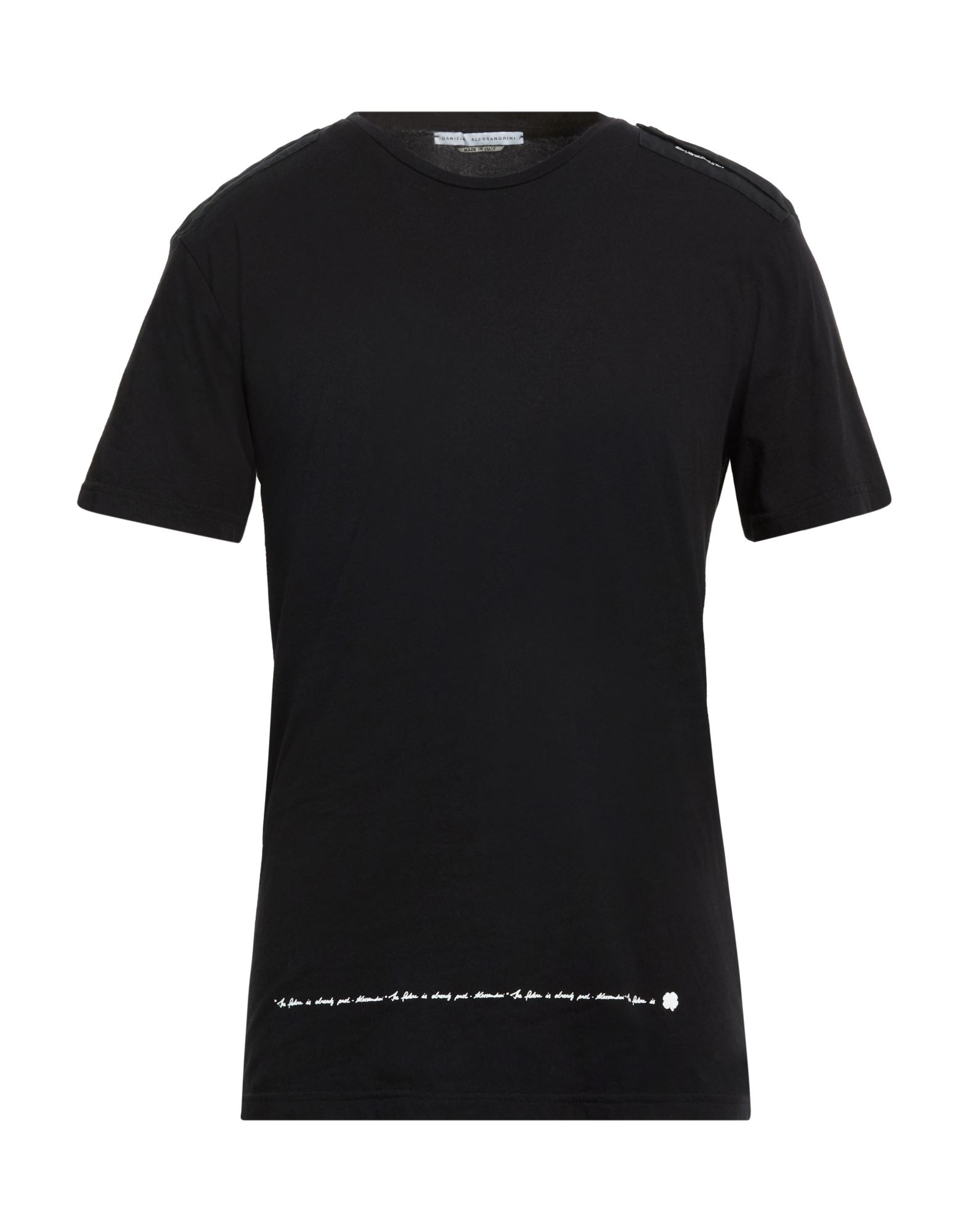 DANIELE ALESSANDRINI T-shirts Herren Schwarz von DANIELE ALESSANDRINI