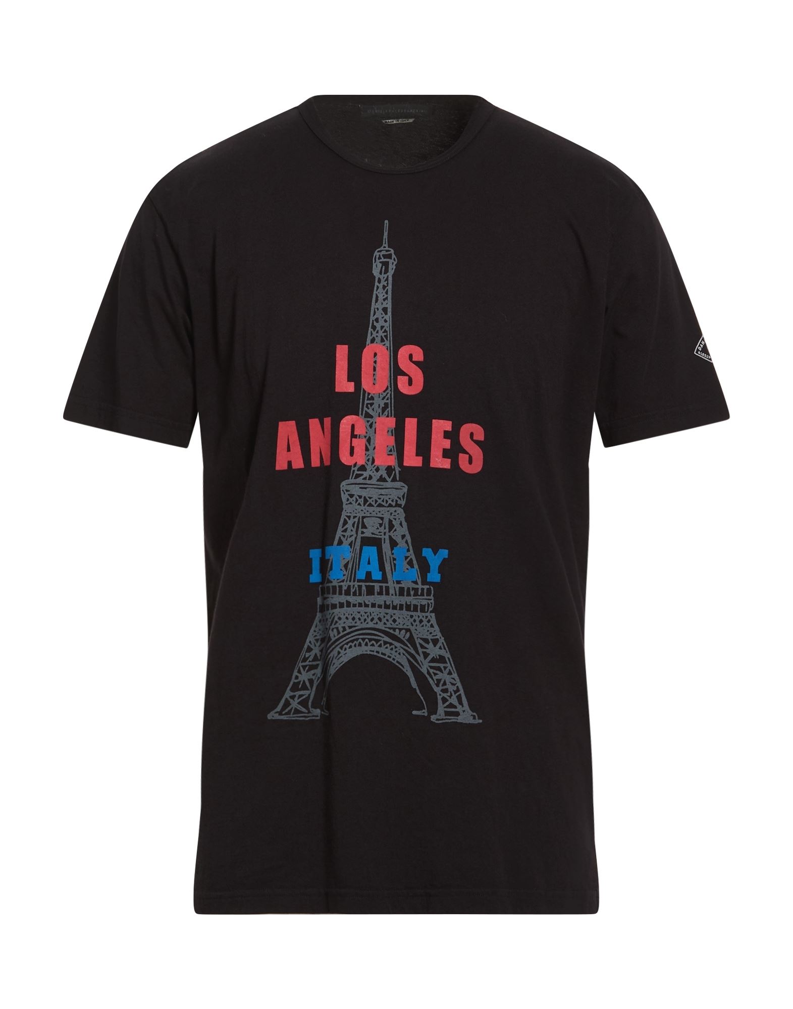 DANIELE ALESSANDRINI T-shirts Herren Schwarz von DANIELE ALESSANDRINI