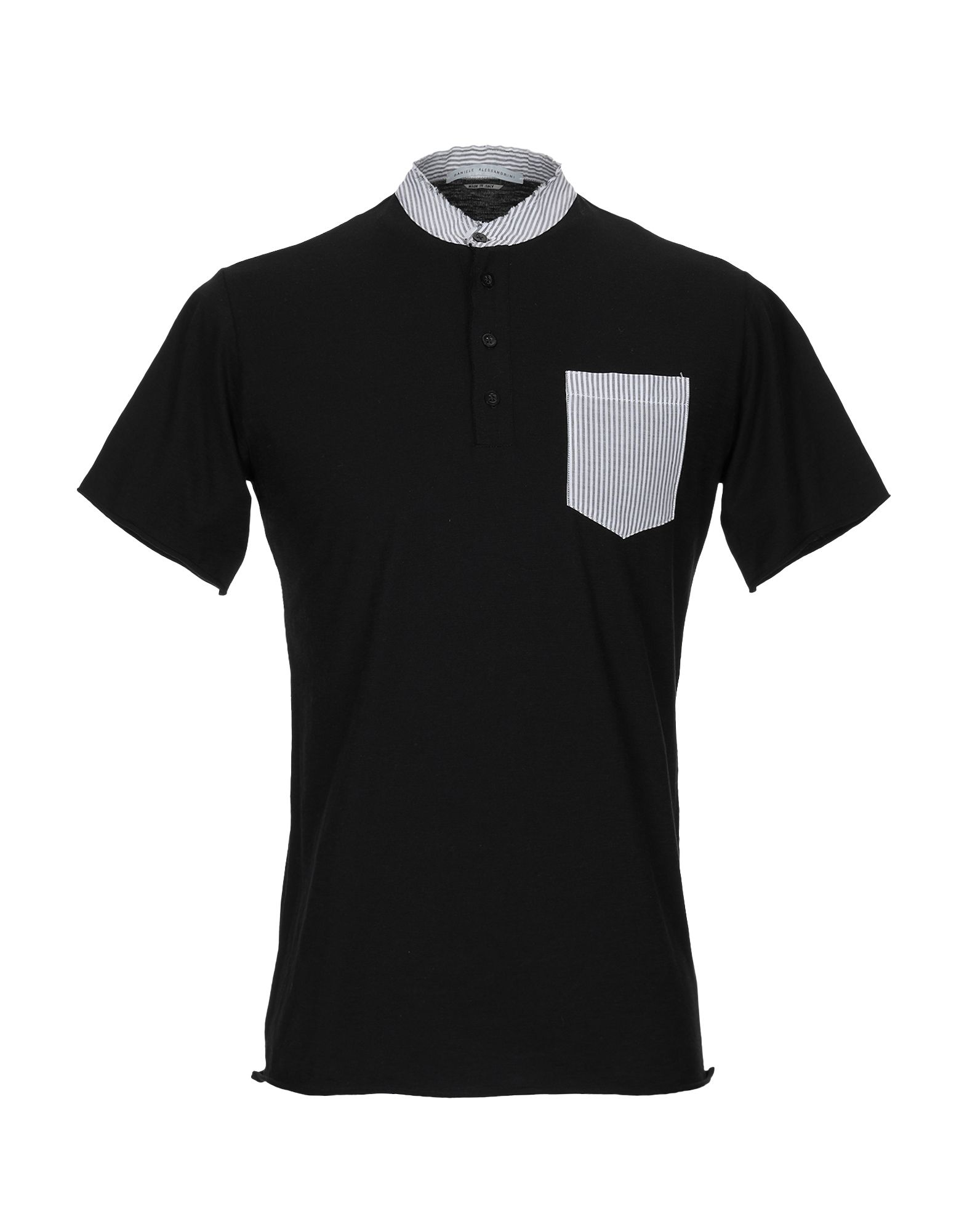 DANIELE ALESSANDRINI T-shirts Herren Schwarz von DANIELE ALESSANDRINI