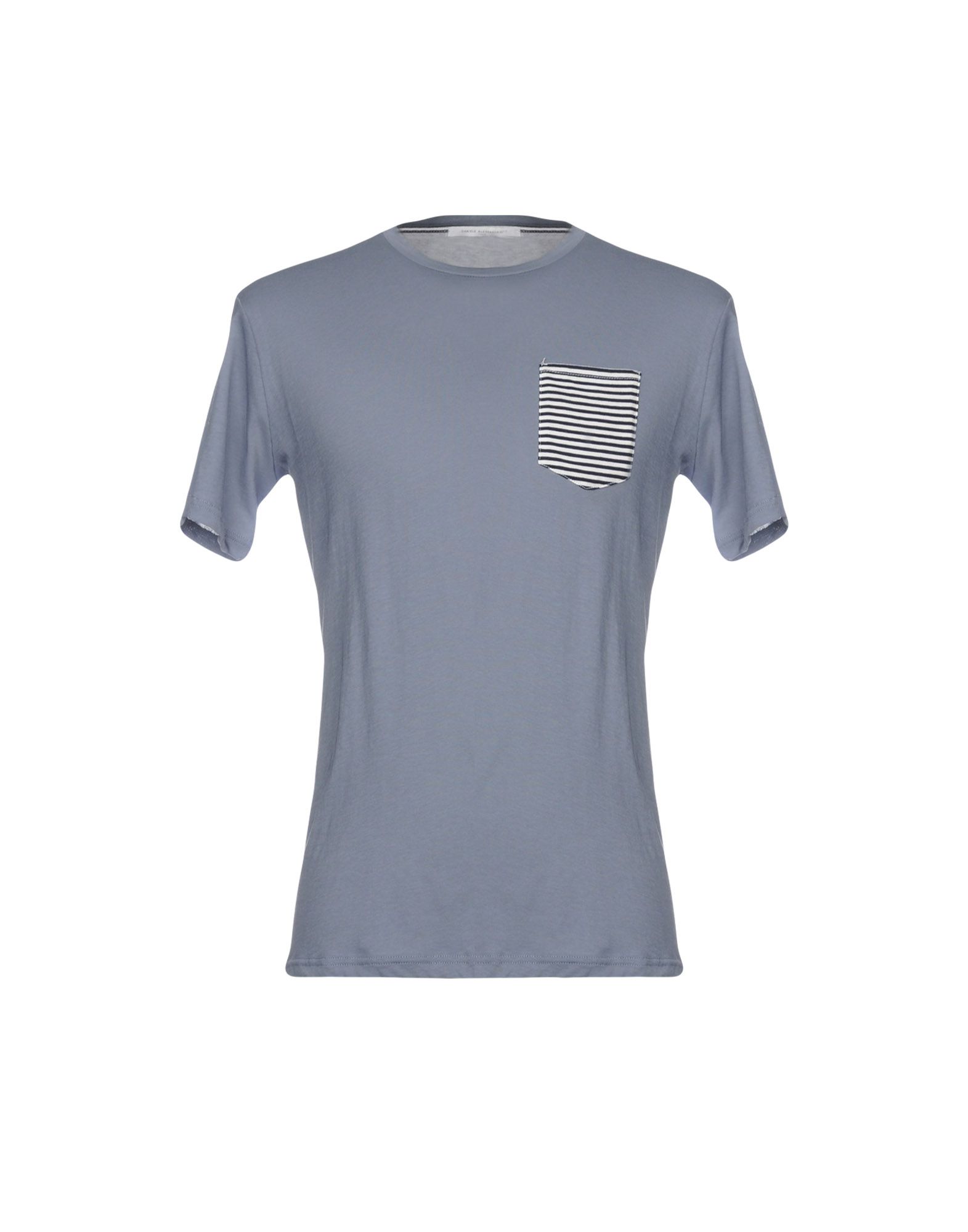 DANIELE ALESSANDRINI T-shirts Herren Taubenblau von DANIELE ALESSANDRINI
