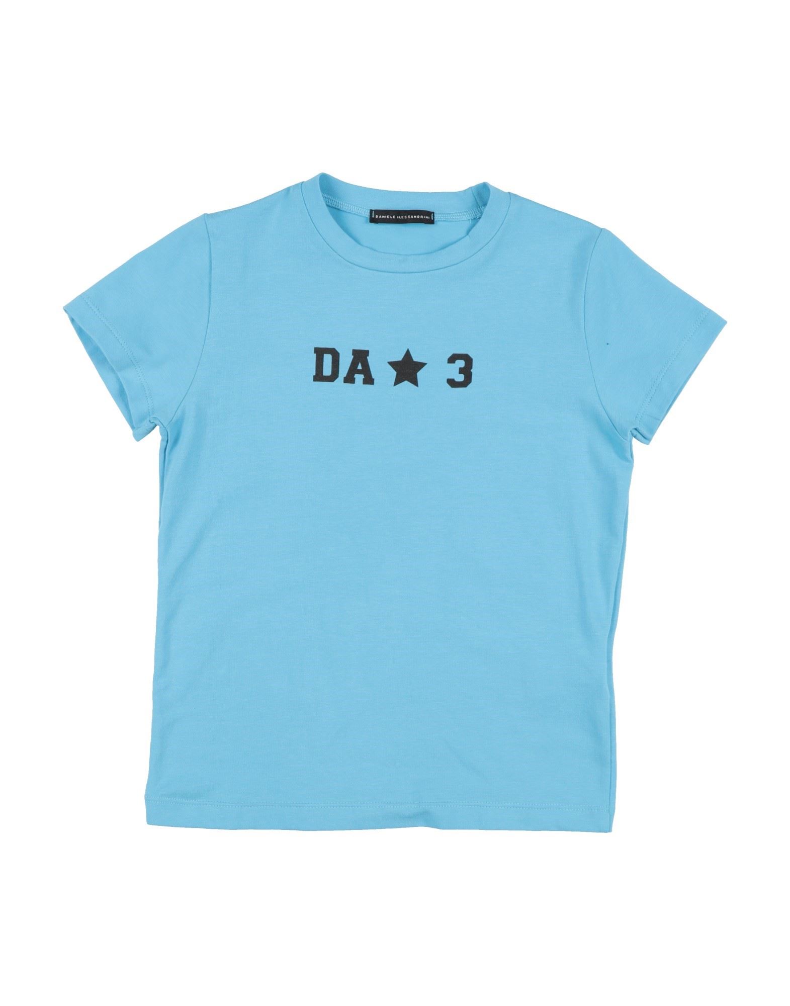 DANIELE ALESSANDRINI T-shirts Kinder Azurblau von DANIELE ALESSANDRINI