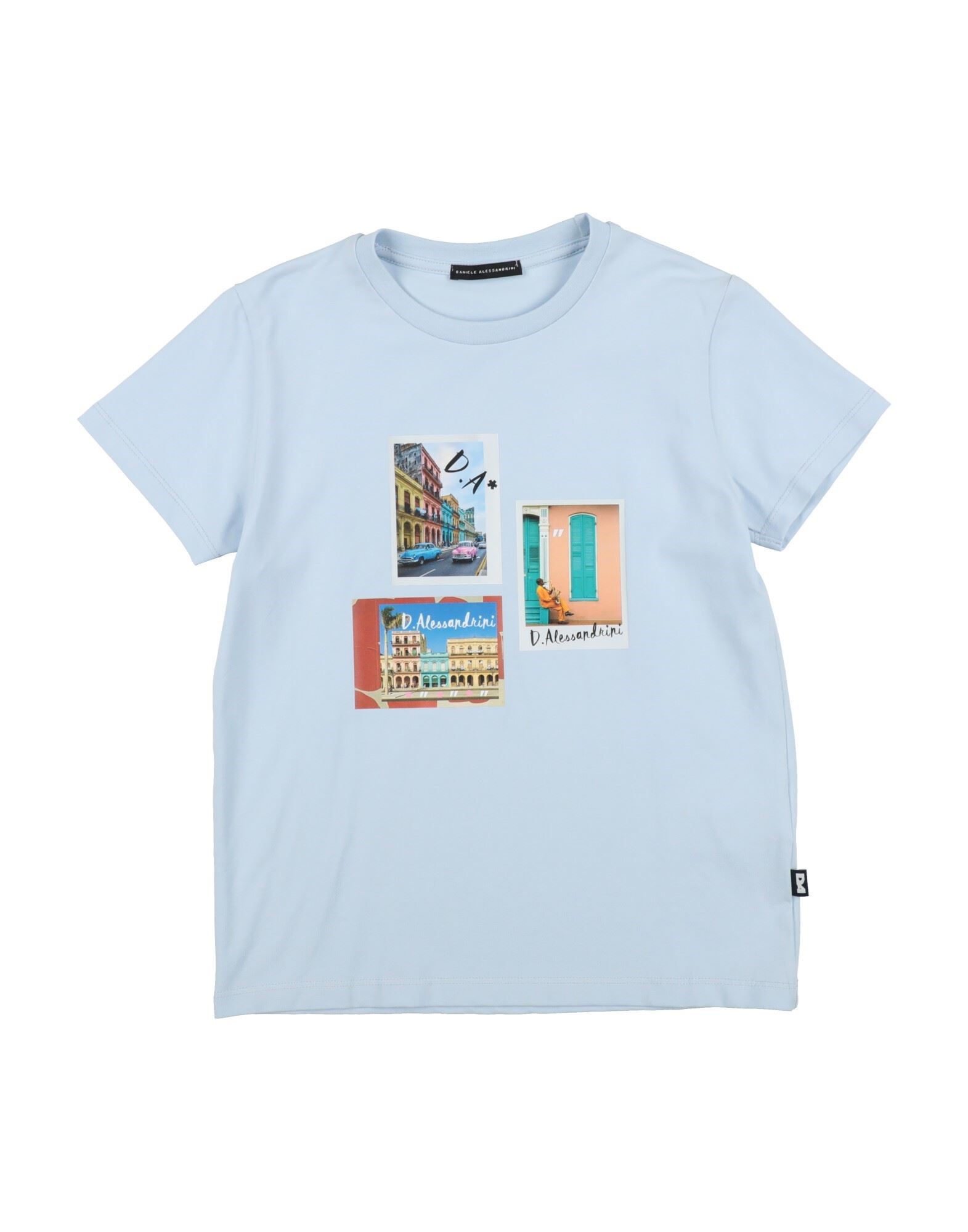 DANIELE ALESSANDRINI T-shirts Kinder Azurblau von DANIELE ALESSANDRINI