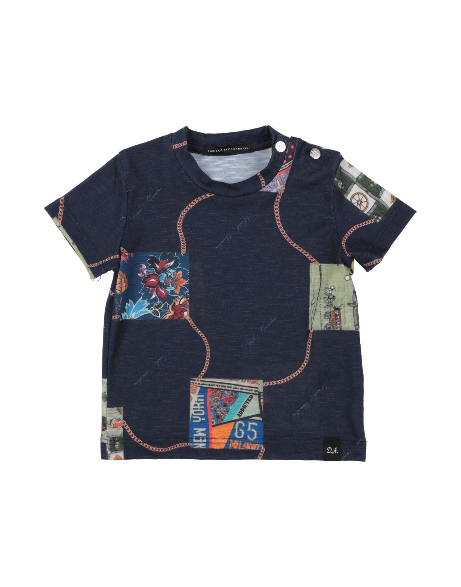 DANIELE ALESSANDRINI T-shirts Kinder Blau von DANIELE ALESSANDRINI