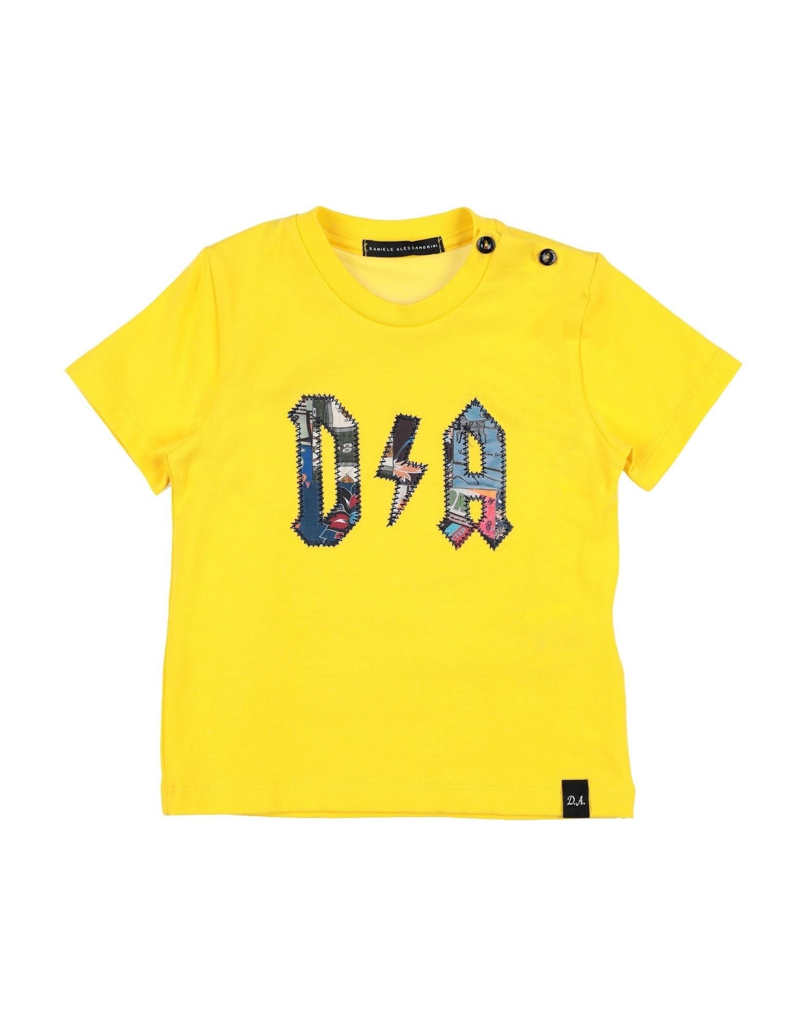 DANIELE ALESSANDRINI T-shirts Kinder Gelb von DANIELE ALESSANDRINI