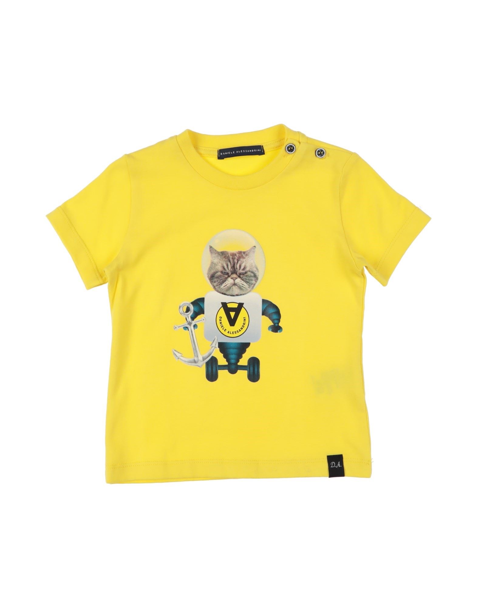 DANIELE ALESSANDRINI T-shirts Kinder Gelb von DANIELE ALESSANDRINI