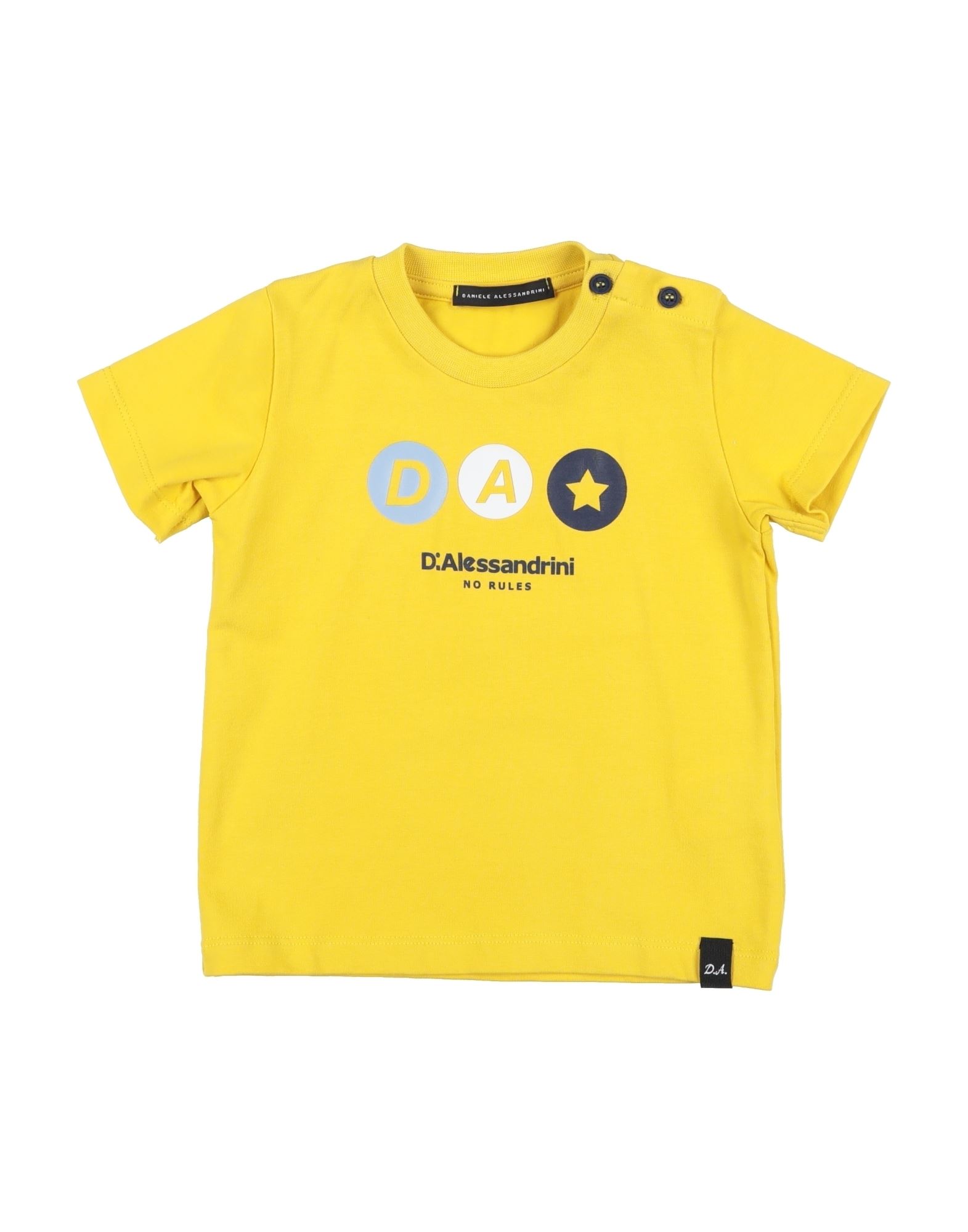 DANIELE ALESSANDRINI T-shirts Kinder Gelb von DANIELE ALESSANDRINI