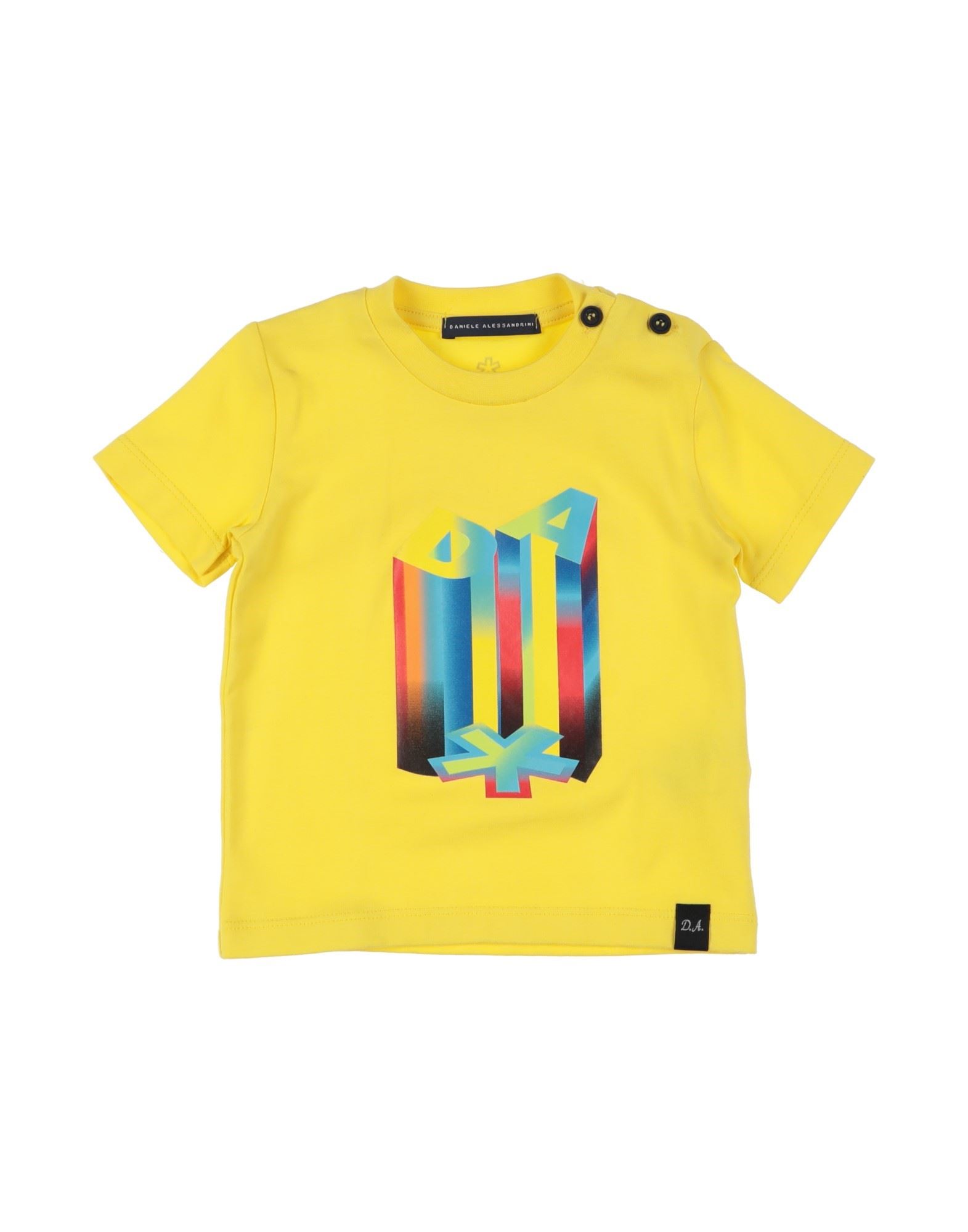 DANIELE ALESSANDRINI T-shirts Kinder Gelb von DANIELE ALESSANDRINI