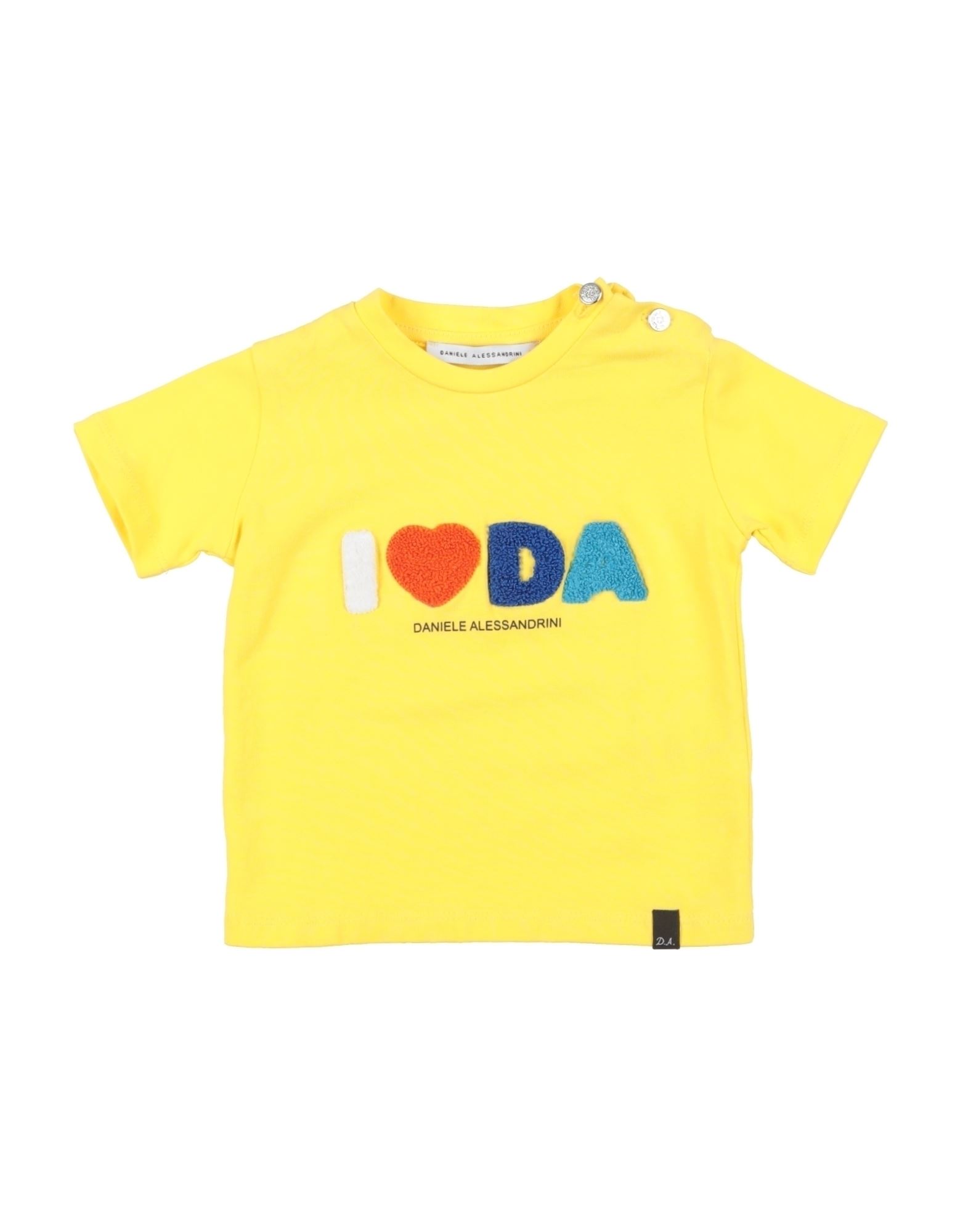 DANIELE ALESSANDRINI T-shirts Kinder Gelb von DANIELE ALESSANDRINI