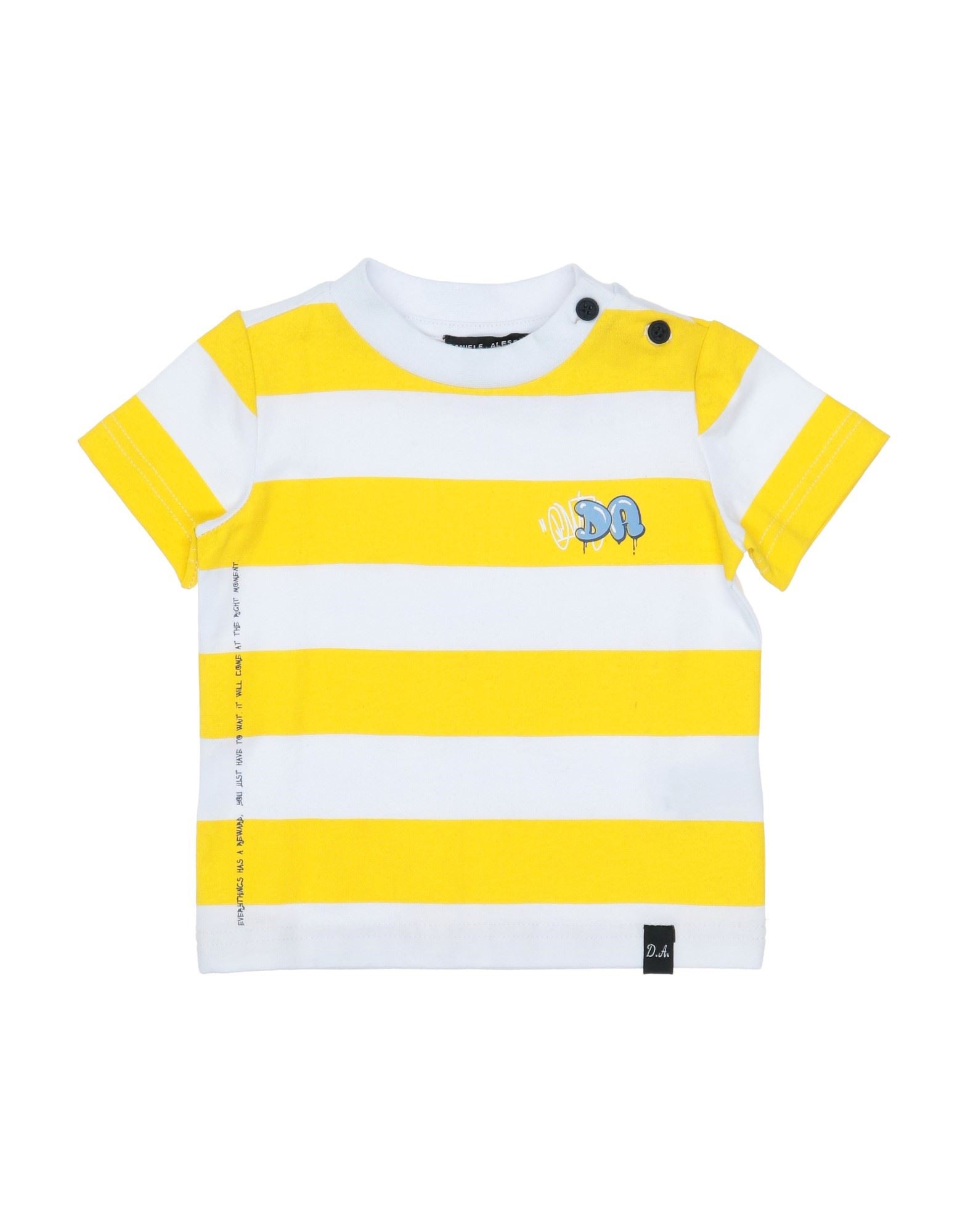 DANIELE ALESSANDRINI T-shirts Kinder Gelb von DANIELE ALESSANDRINI