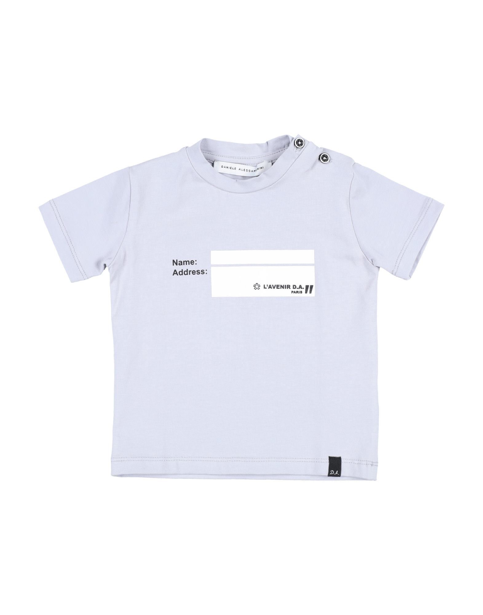 DANIELE ALESSANDRINI T-shirts Kinder Grau von DANIELE ALESSANDRINI