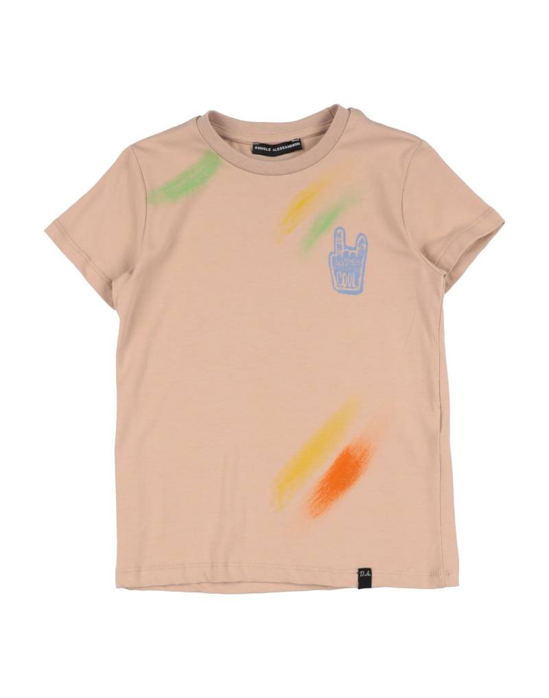DANIELE ALESSANDRINI T-shirts Kinder Hellbraun von DANIELE ALESSANDRINI