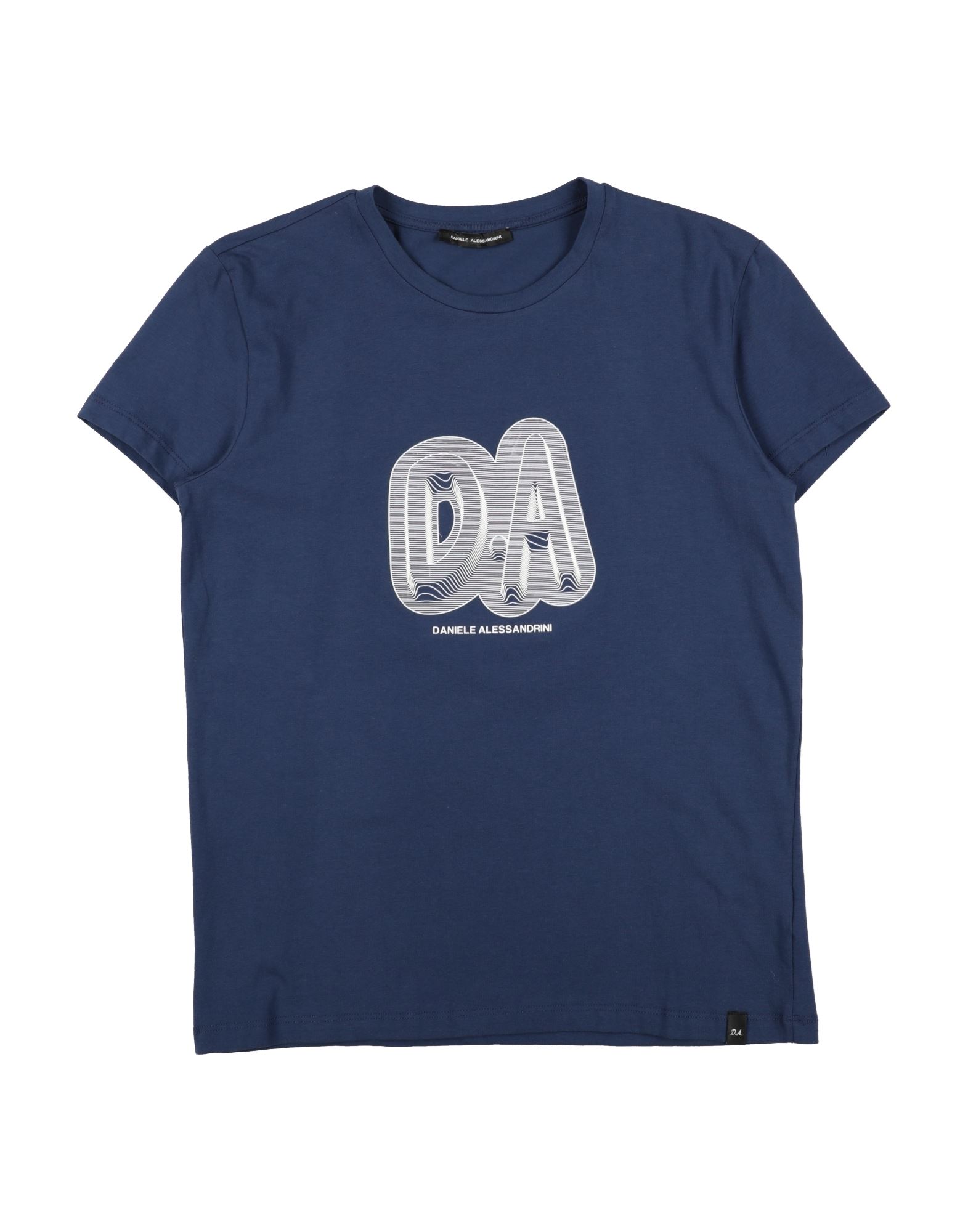 DANIELE ALESSANDRINI T-shirts Kinder Marineblau von DANIELE ALESSANDRINI