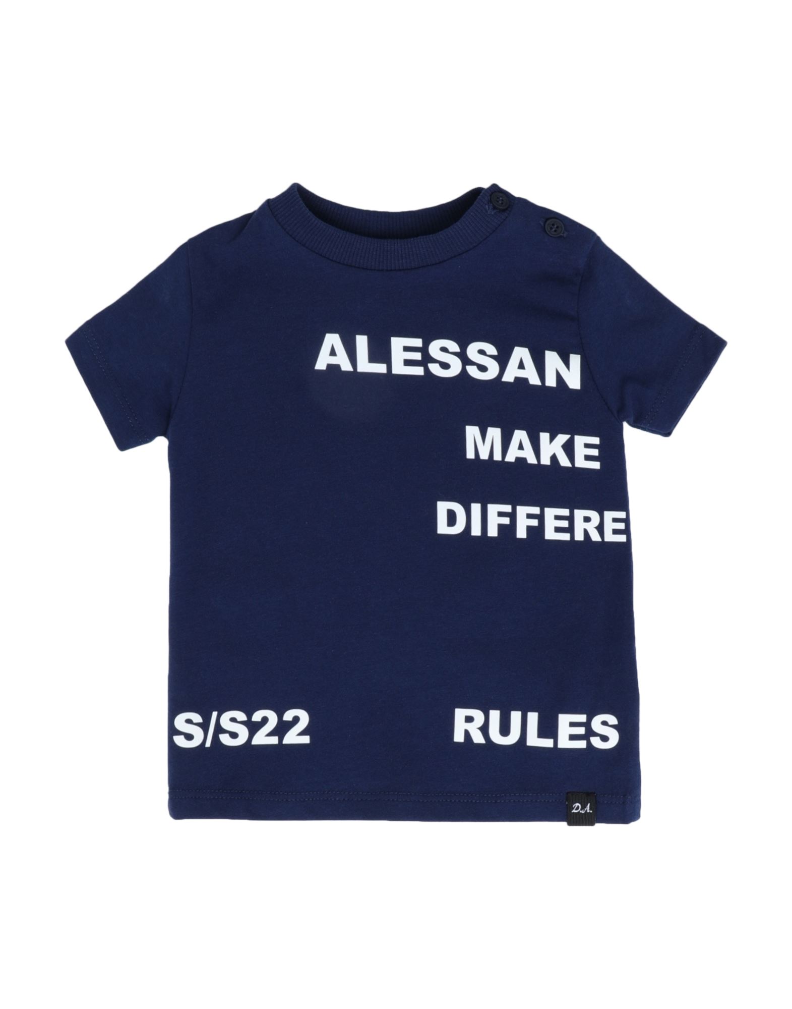 DANIELE ALESSANDRINI T-shirts Kinder Marineblau von DANIELE ALESSANDRINI