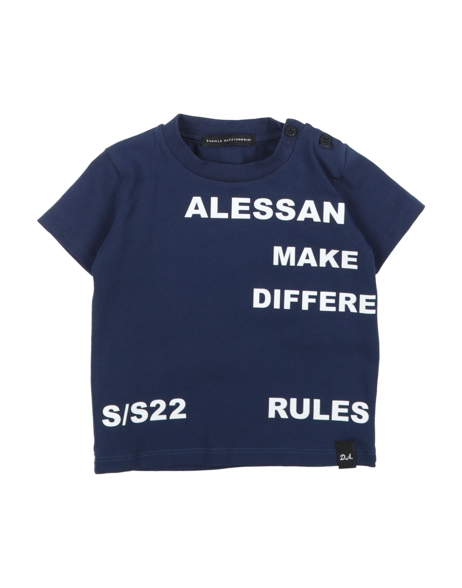 DANIELE ALESSANDRINI T-shirts Kinder Marineblau von DANIELE ALESSANDRINI