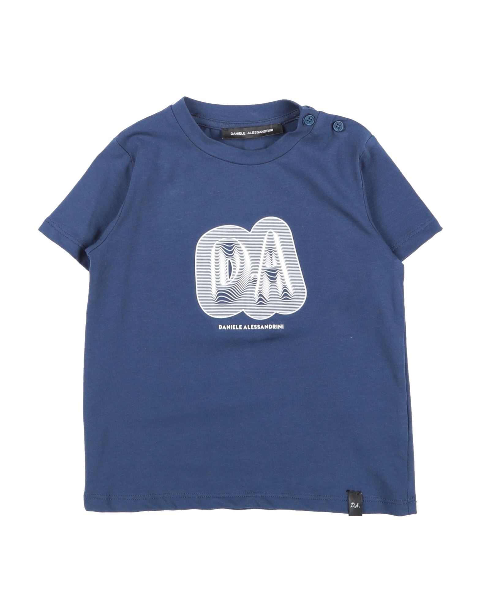 DANIELE ALESSANDRINI T-shirts Kinder Marineblau von DANIELE ALESSANDRINI