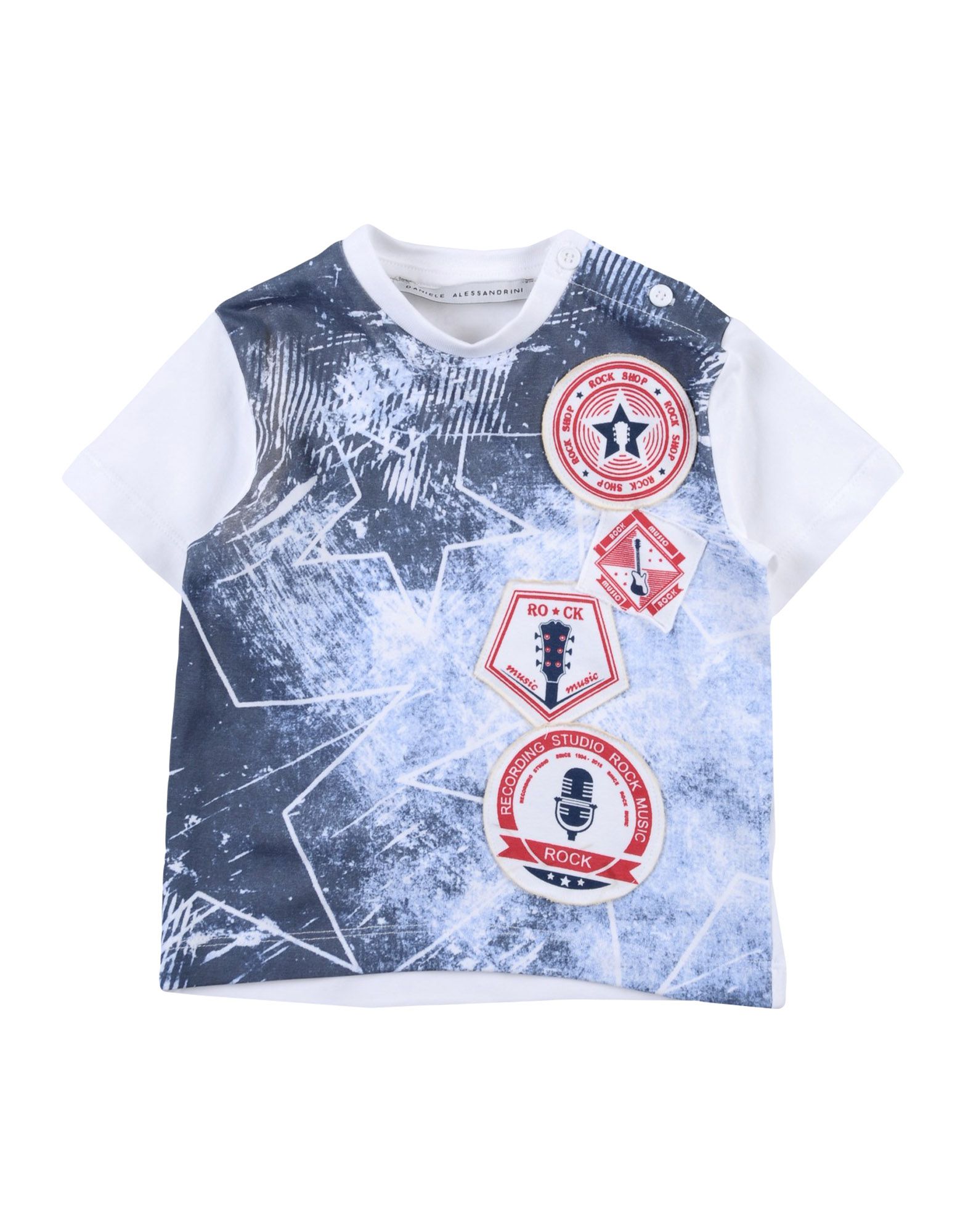 DANIELE ALESSANDRINI T-shirts Kinder Nachtblau von DANIELE ALESSANDRINI