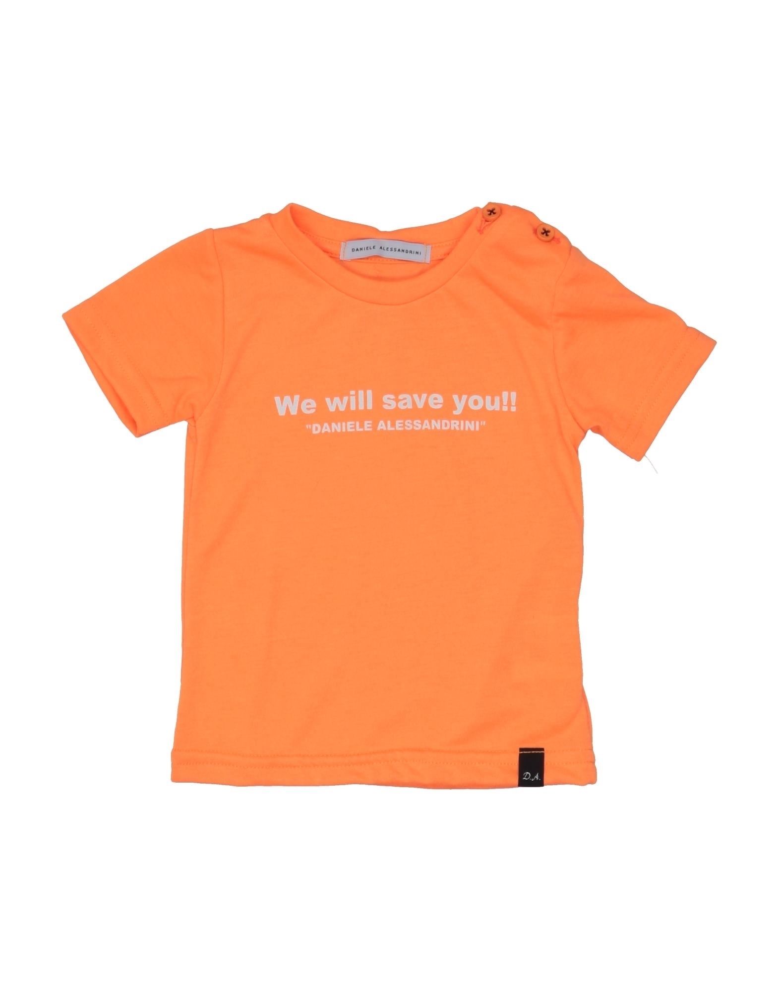 DANIELE ALESSANDRINI T-shirts Kinder Orange von DANIELE ALESSANDRINI