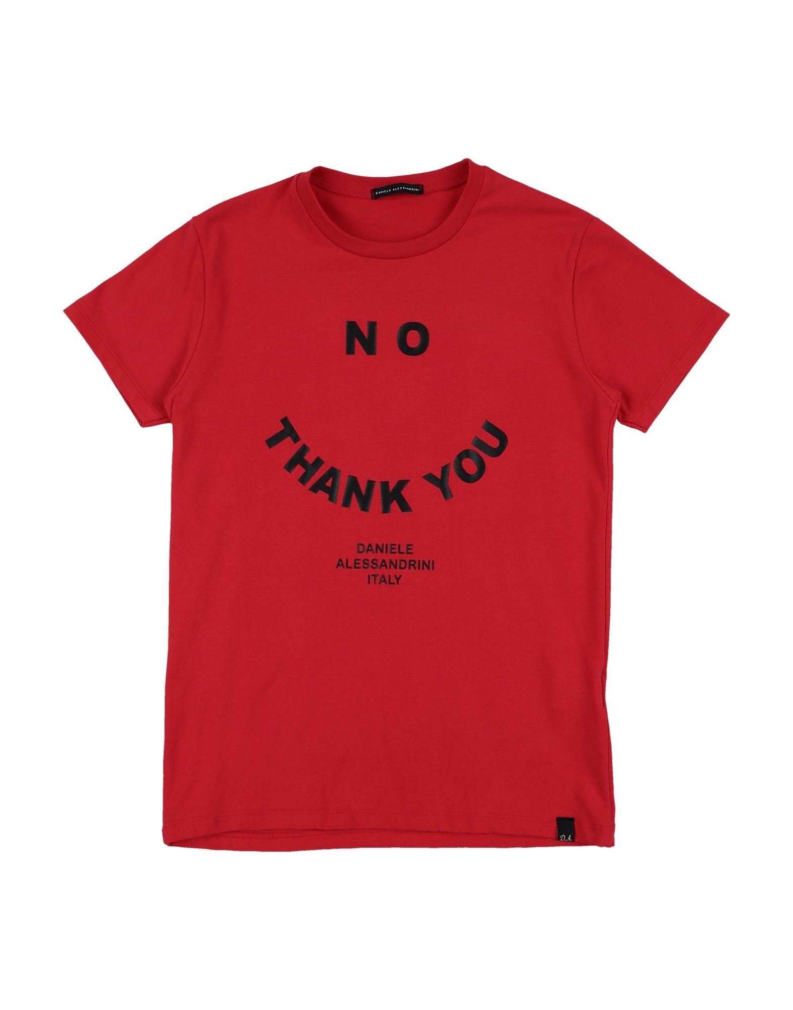 DANIELE ALESSANDRINI T-shirts Kinder Rot von DANIELE ALESSANDRINI