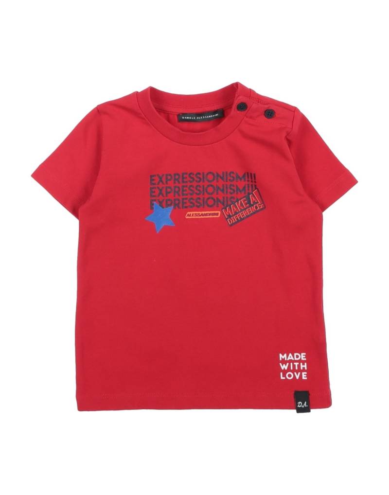 DANIELE ALESSANDRINI T-shirts Kinder Rot von DANIELE ALESSANDRINI