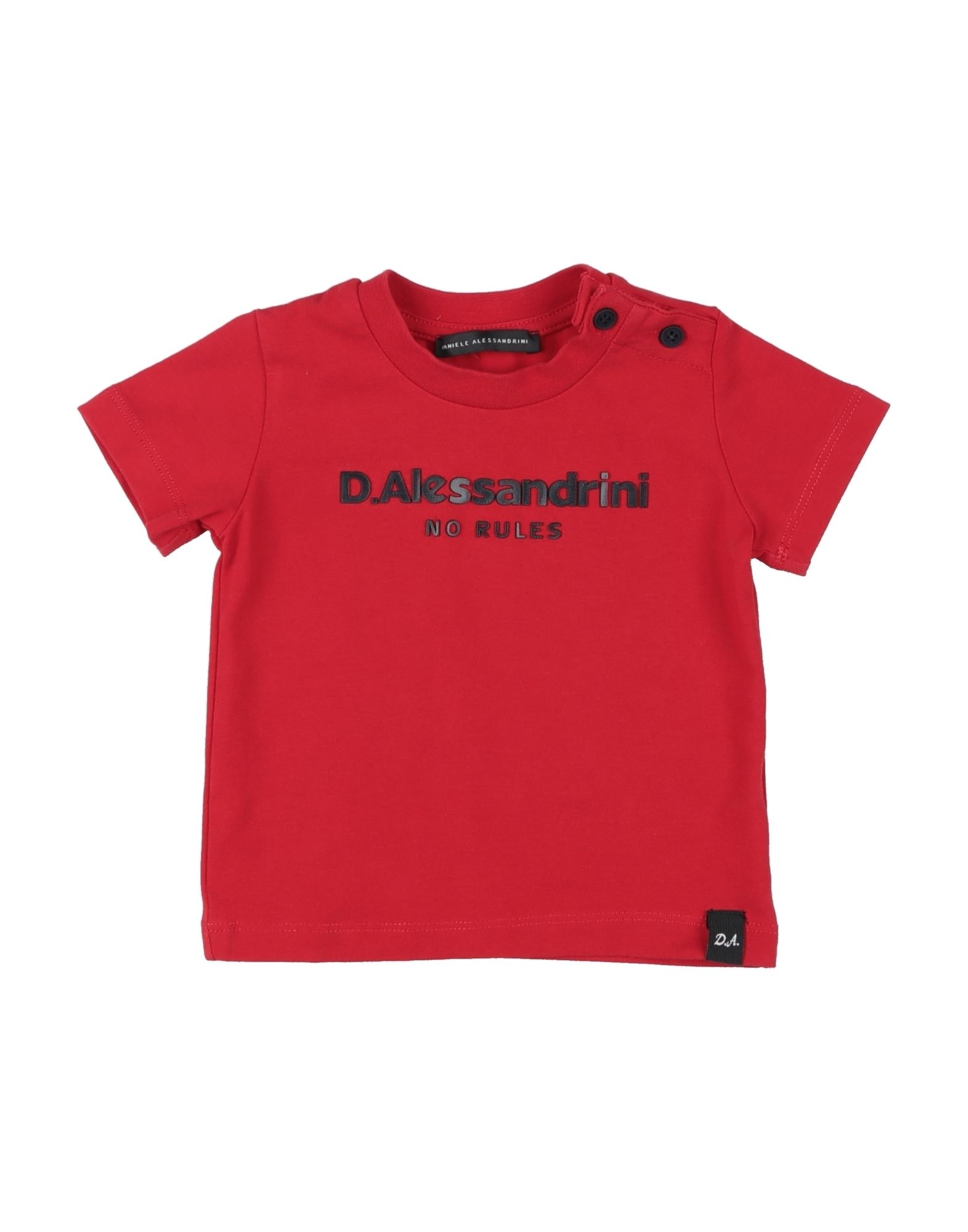 DANIELE ALESSANDRINI T-shirts Kinder Rot von DANIELE ALESSANDRINI