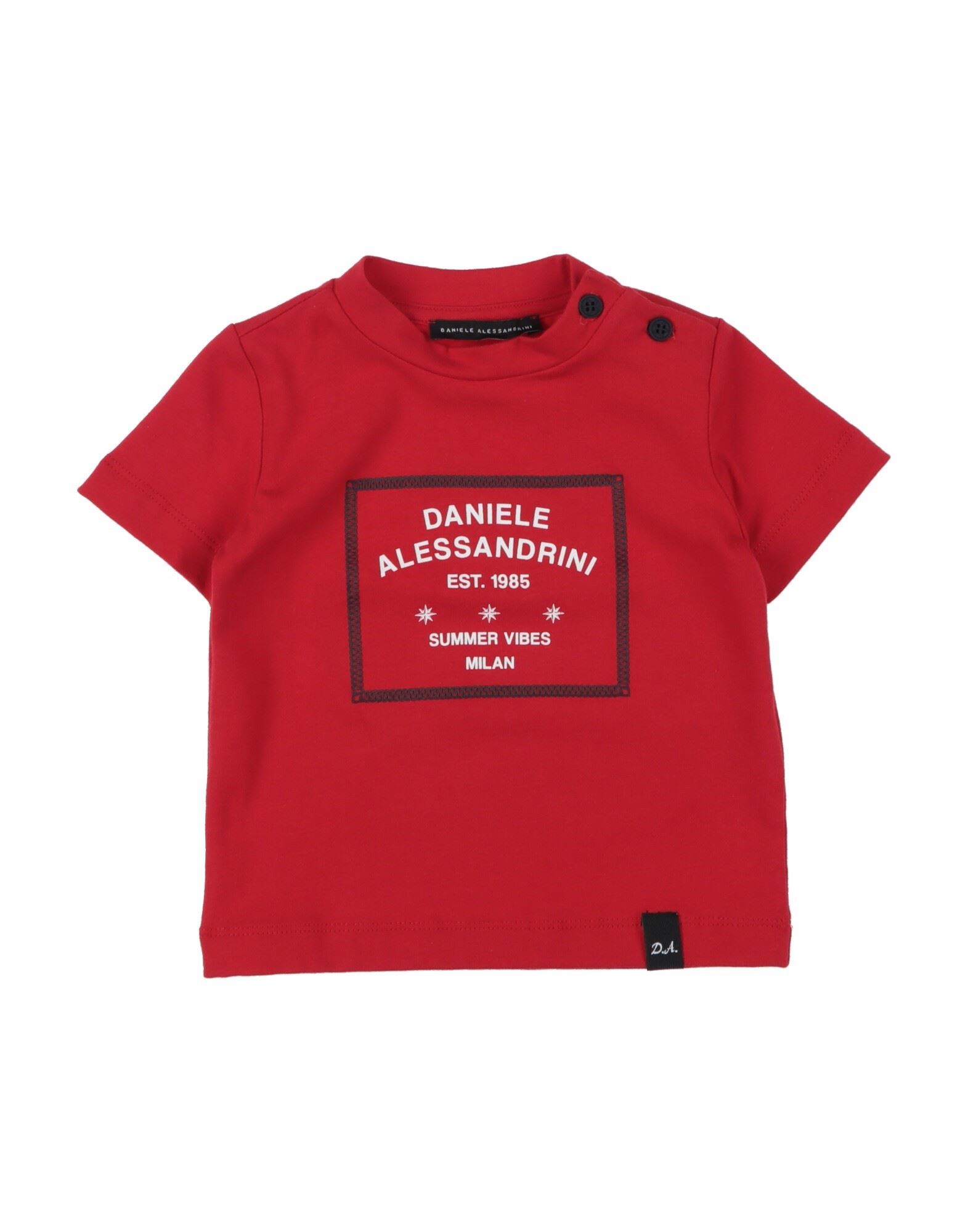 DANIELE ALESSANDRINI T-shirts Kinder Rot von DANIELE ALESSANDRINI
