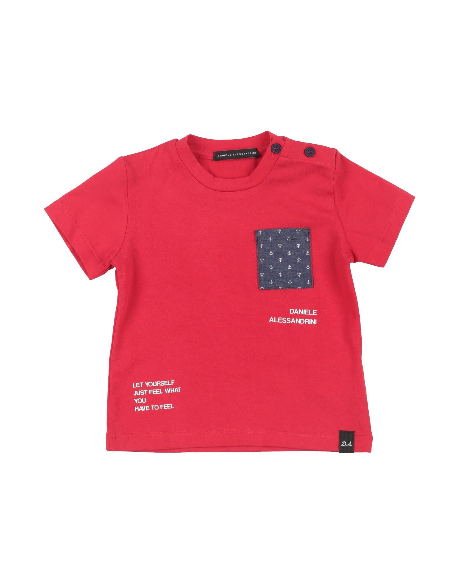 DANIELE ALESSANDRINI T-shirts Kinder Rot von DANIELE ALESSANDRINI