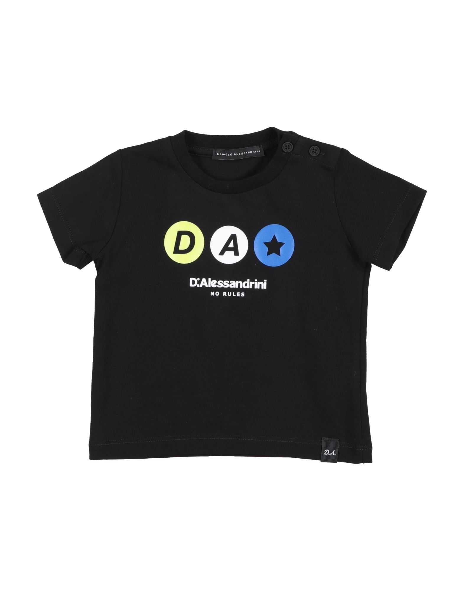 DANIELE ALESSANDRINI T-shirts Kinder Schwarz von DANIELE ALESSANDRINI