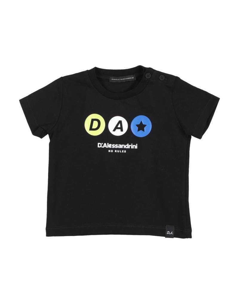 DANIELE ALESSANDRINI T-shirts Kinder Schwarz von DANIELE ALESSANDRINI