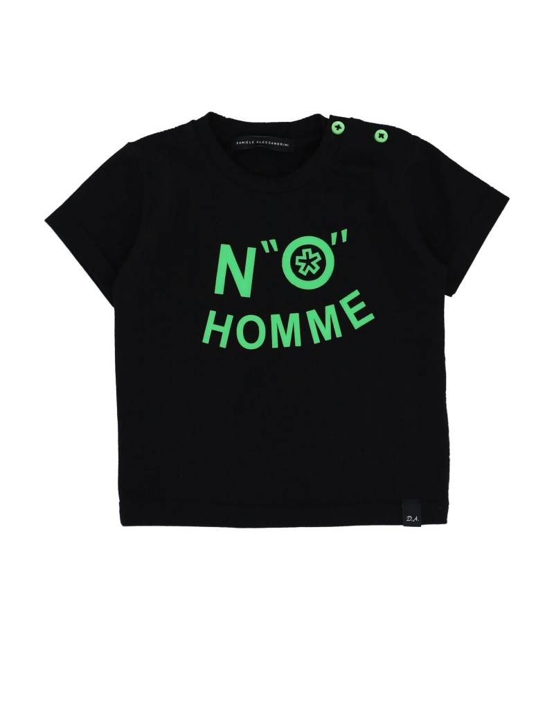 DANIELE ALESSANDRINI T-shirts Kinder Schwarz von DANIELE ALESSANDRINI