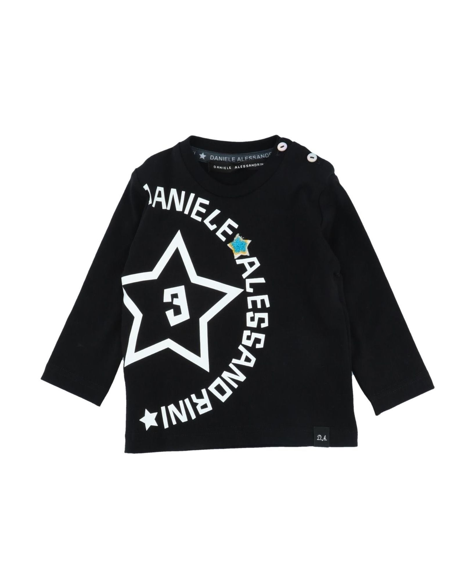 DANIELE ALESSANDRINI T-shirts Kinder Schwarz von DANIELE ALESSANDRINI