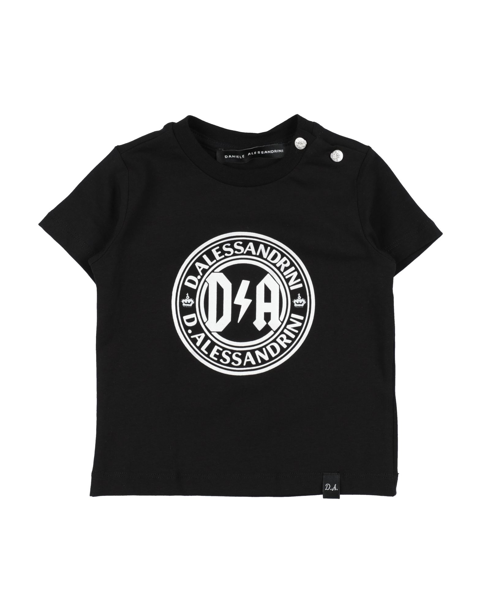 DANIELE ALESSANDRINI T-shirts Kinder Schwarz von DANIELE ALESSANDRINI