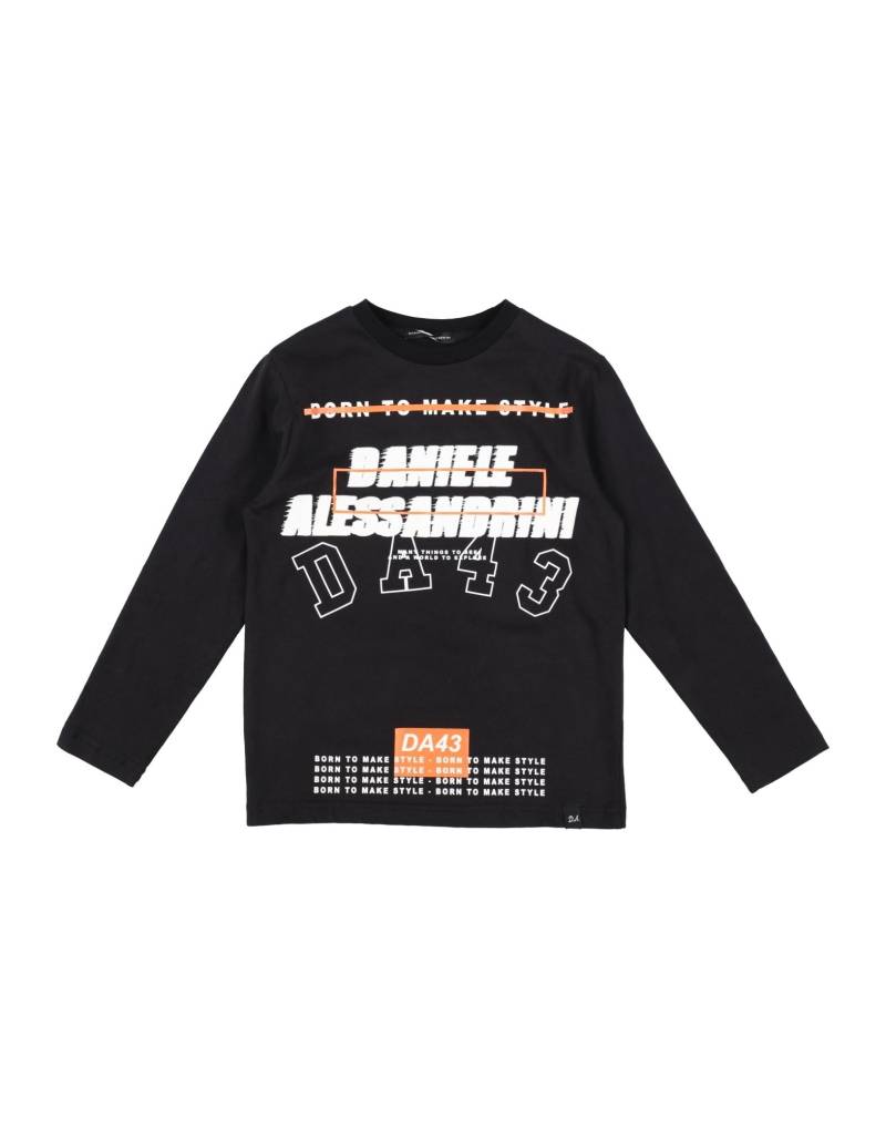 DANIELE ALESSANDRINI T-shirts Kinder Schwarz von DANIELE ALESSANDRINI