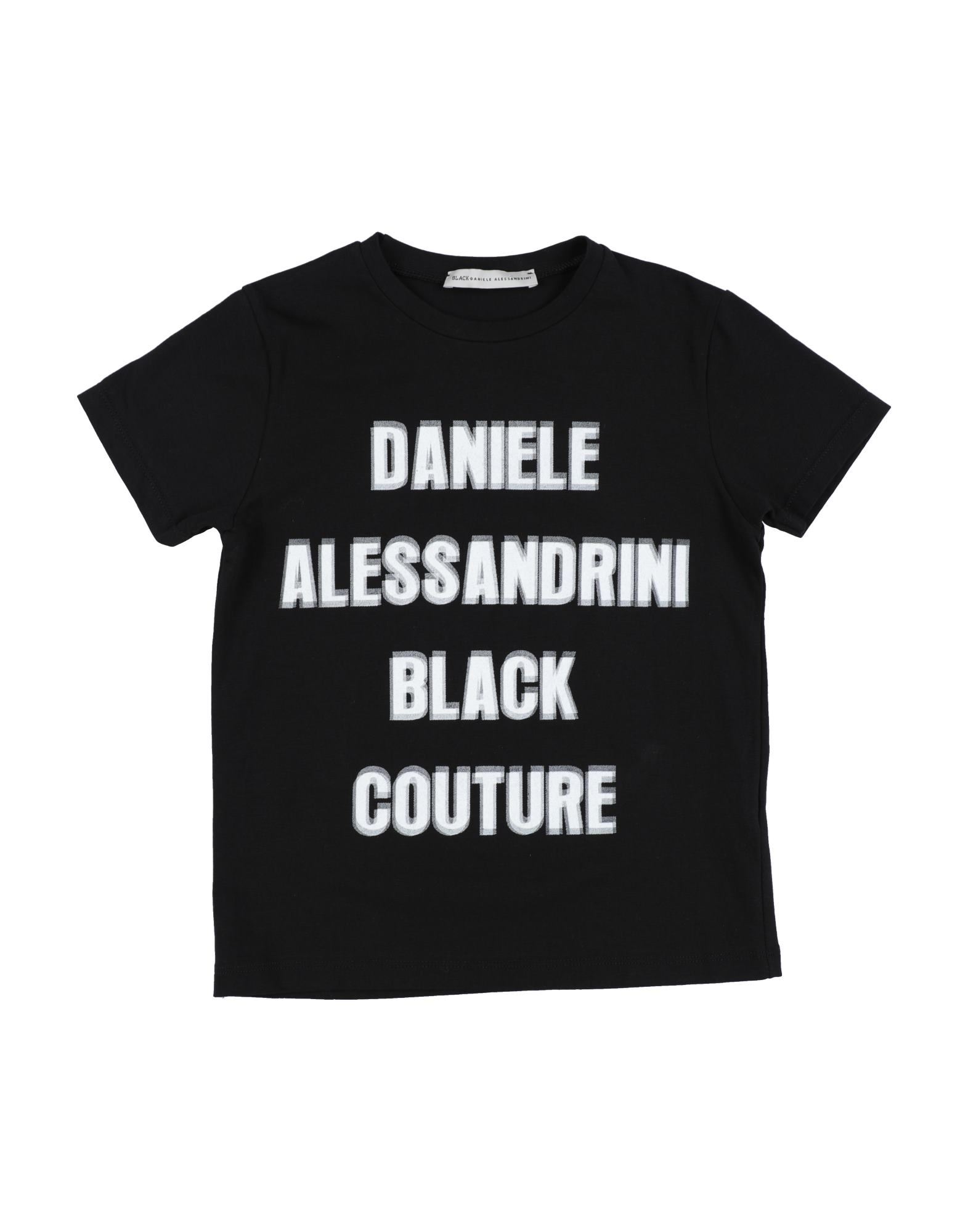 DANIELE ALESSANDRINI T-shirts Kinder Schwarz von DANIELE ALESSANDRINI