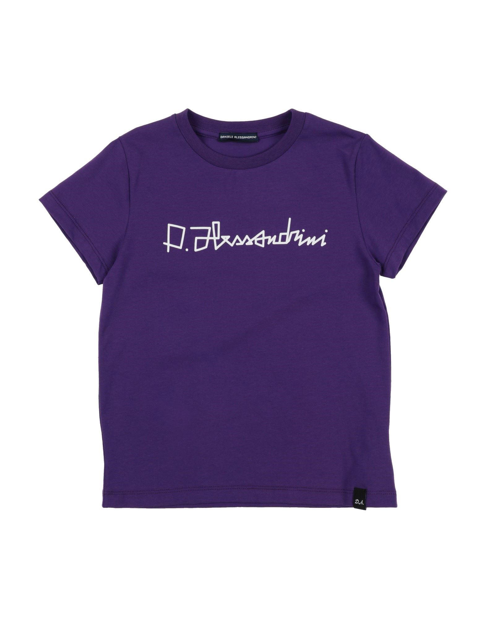 DANIELE ALESSANDRINI T-shirts Kinder Violett von DANIELE ALESSANDRINI