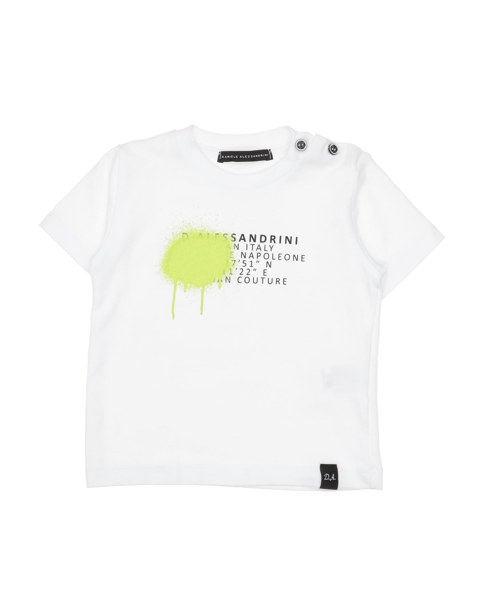 DANIELE ALESSANDRINI T-shirts Kinder Weiß von DANIELE ALESSANDRINI