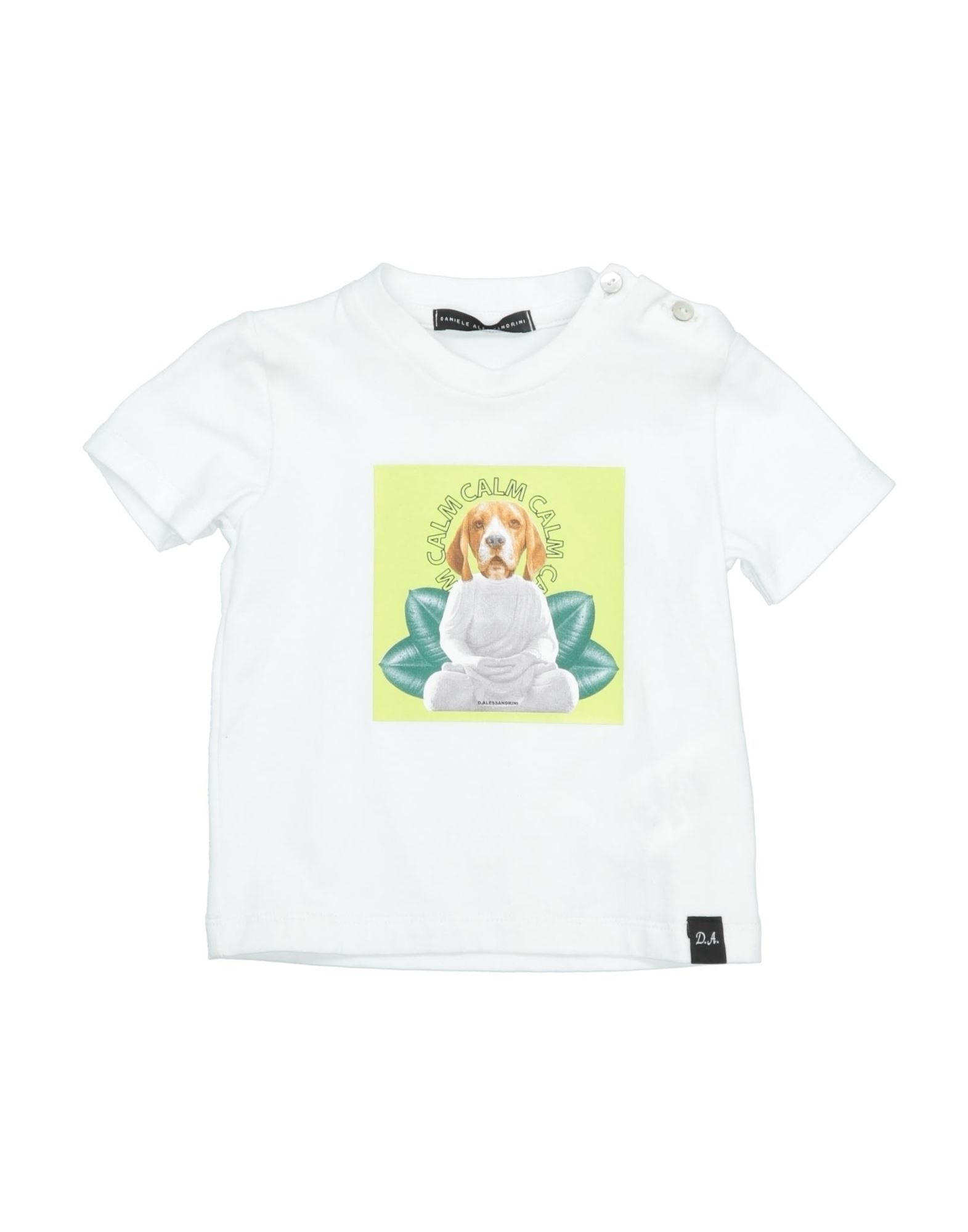 DANIELE ALESSANDRINI T-shirts Kinder Weiß von DANIELE ALESSANDRINI