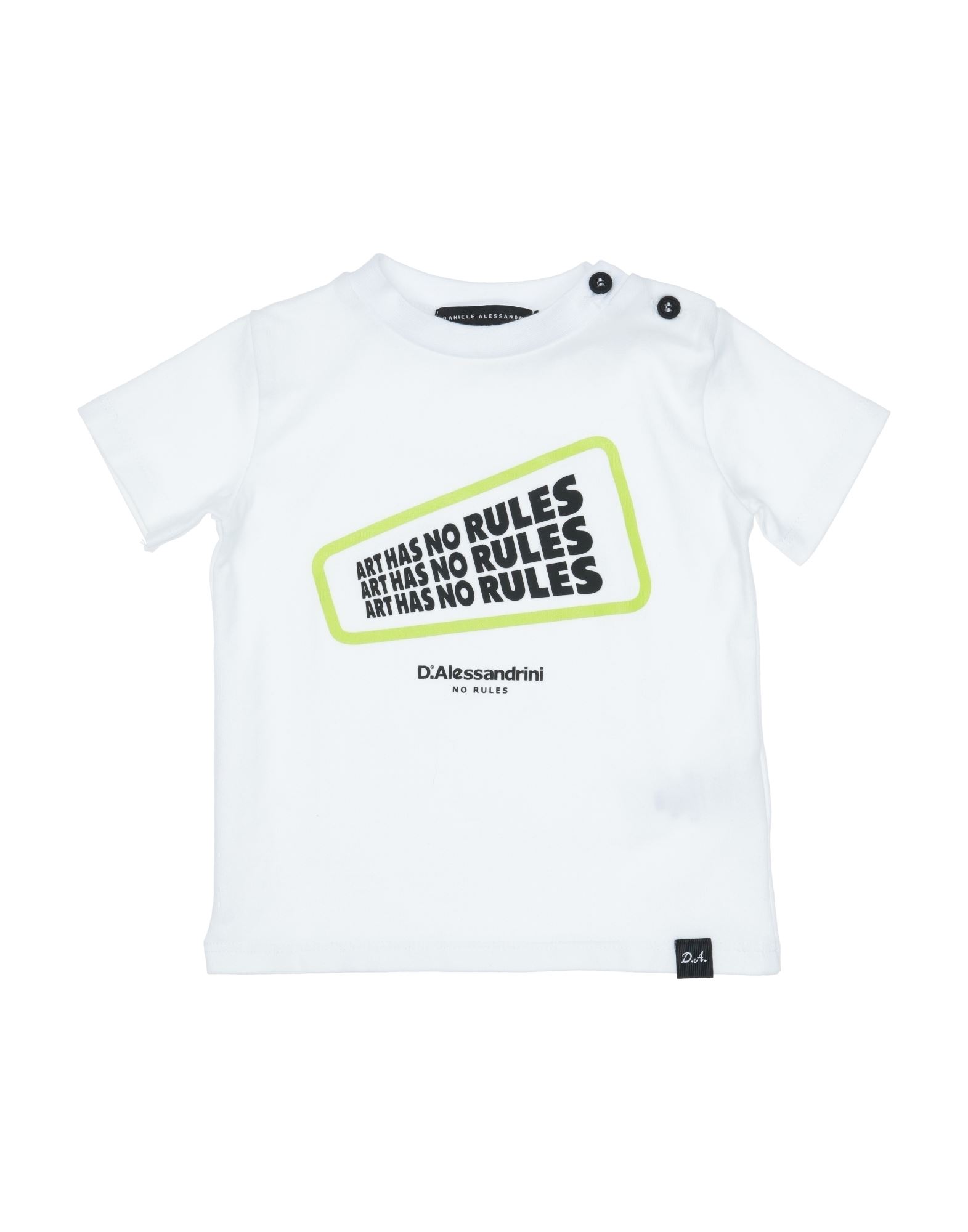 DANIELE ALESSANDRINI T-shirts Kinder Weiß von DANIELE ALESSANDRINI