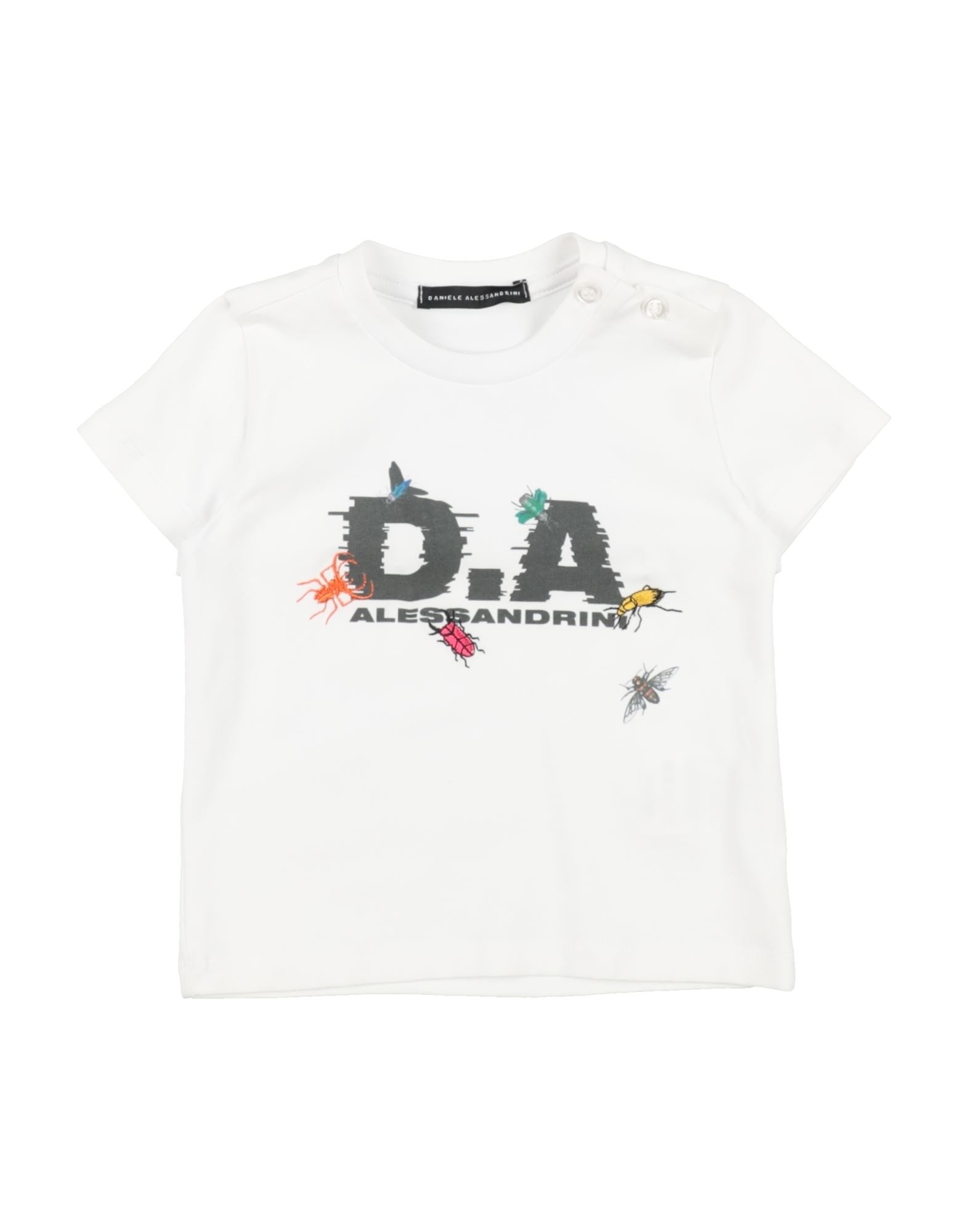 DANIELE ALESSANDRINI T-shirts Kinder Weiß von DANIELE ALESSANDRINI